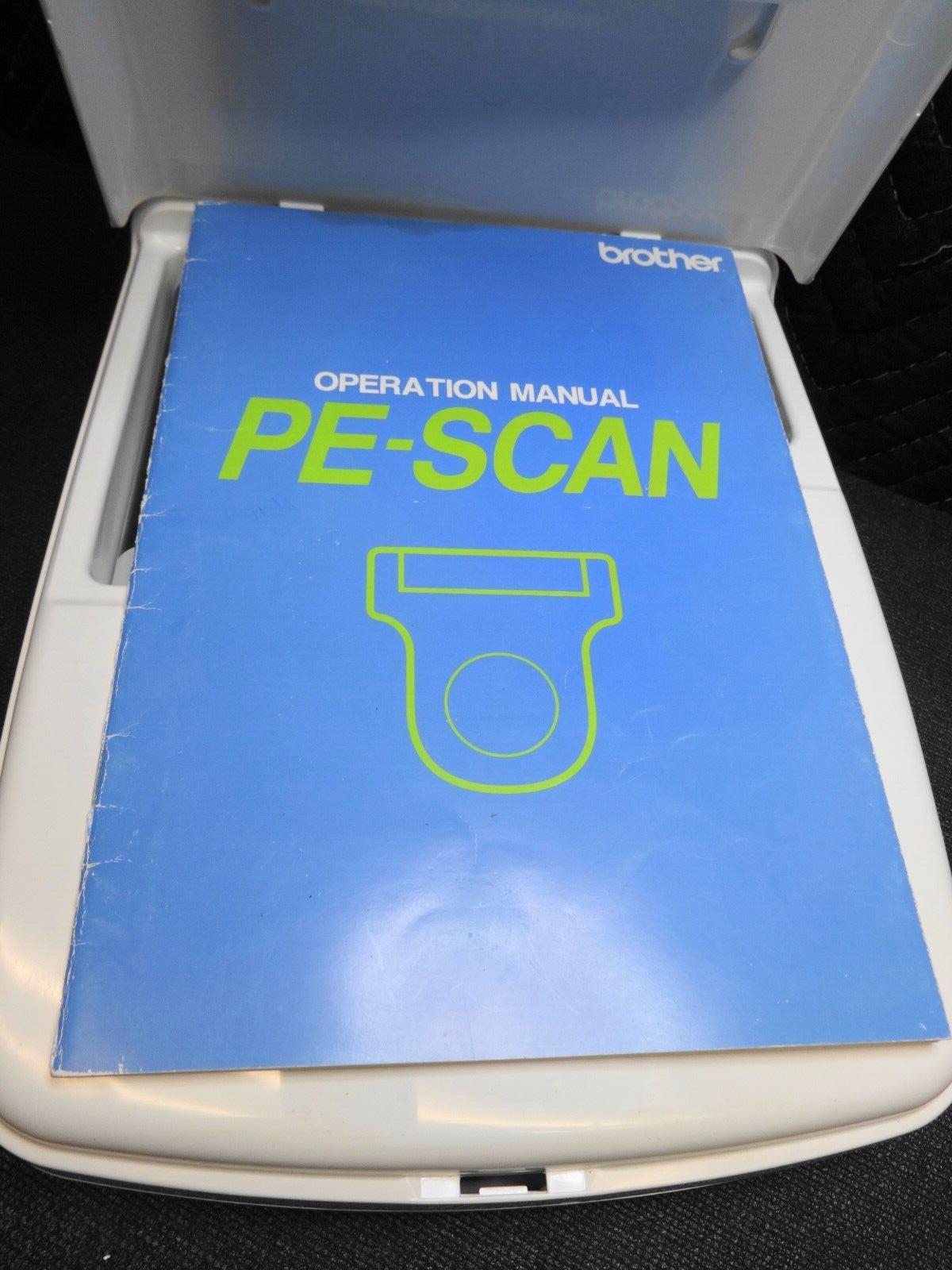 Brother Pacesetter Model PE-Scan w/ Manual