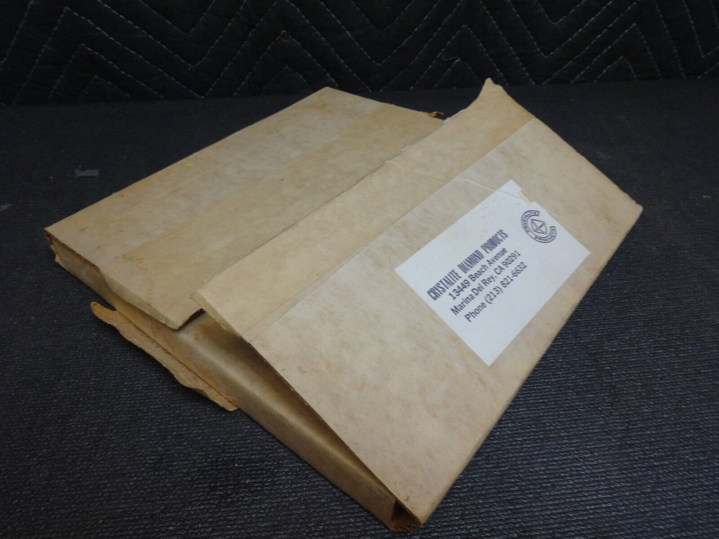 Crystalite Lapidary Phenolic Lap 8" Disc 1/2" Hole