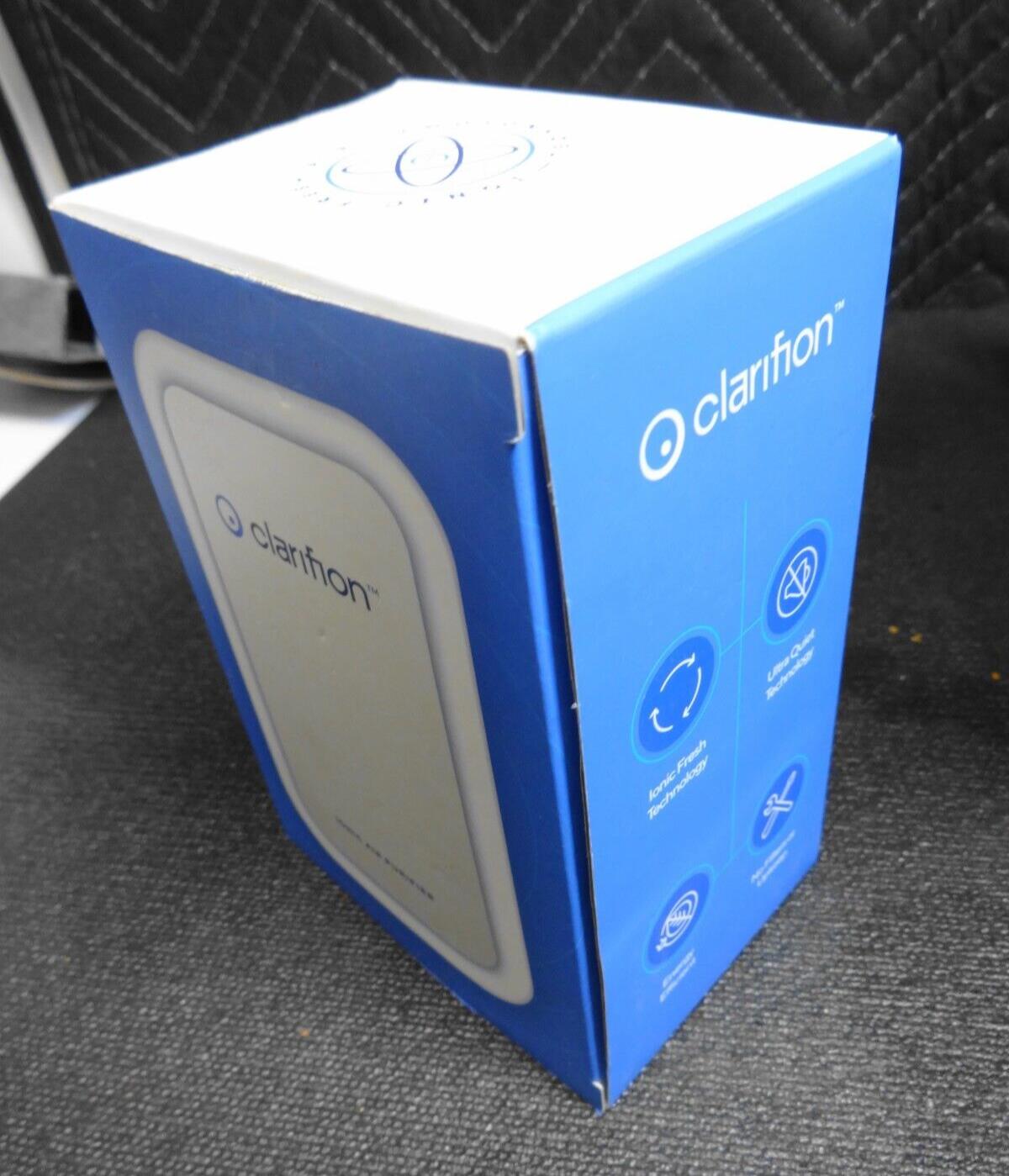 Clarifion GL-139 Filterless Ionic Air Purifier BRAND NEW IN BOX