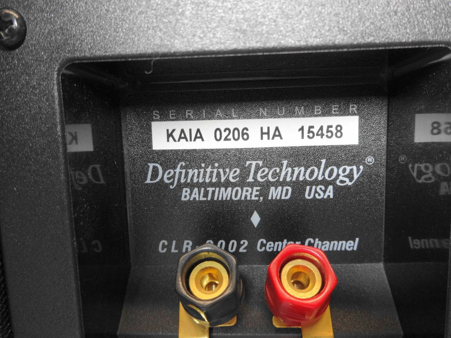 Definitive Technology C/L/R 2002 Center Speaker - CLR-2002