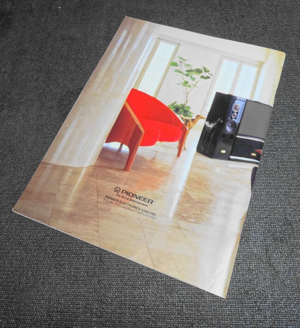 RARE PIONEER ELITE 1992 CATALOG - VSX, LD, CLD, PRO, PD, SP, C, CT, PL, M, F, TZ