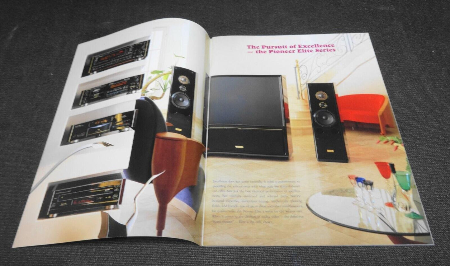 RARE PIONEER ELITE 1992 CATALOG - VSX, LD, CLD, PRO, PD, SP, C, CT, PL, M, F, TZ