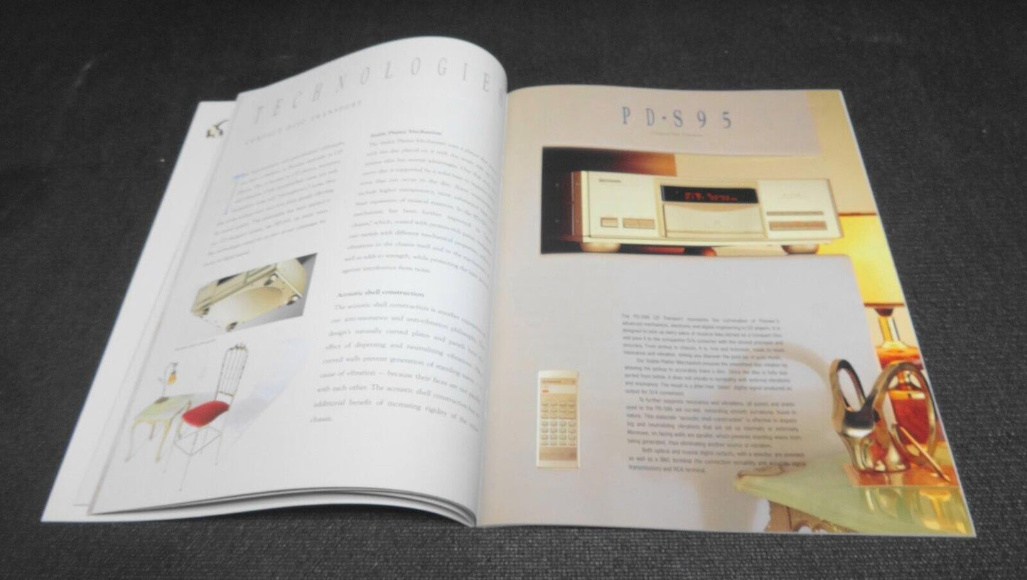 RARE PIONEER ELITE 1992 CATALOG - VSX, LD, CLD, PRO, PD, SP, C, CT, PL, M, F, TZ