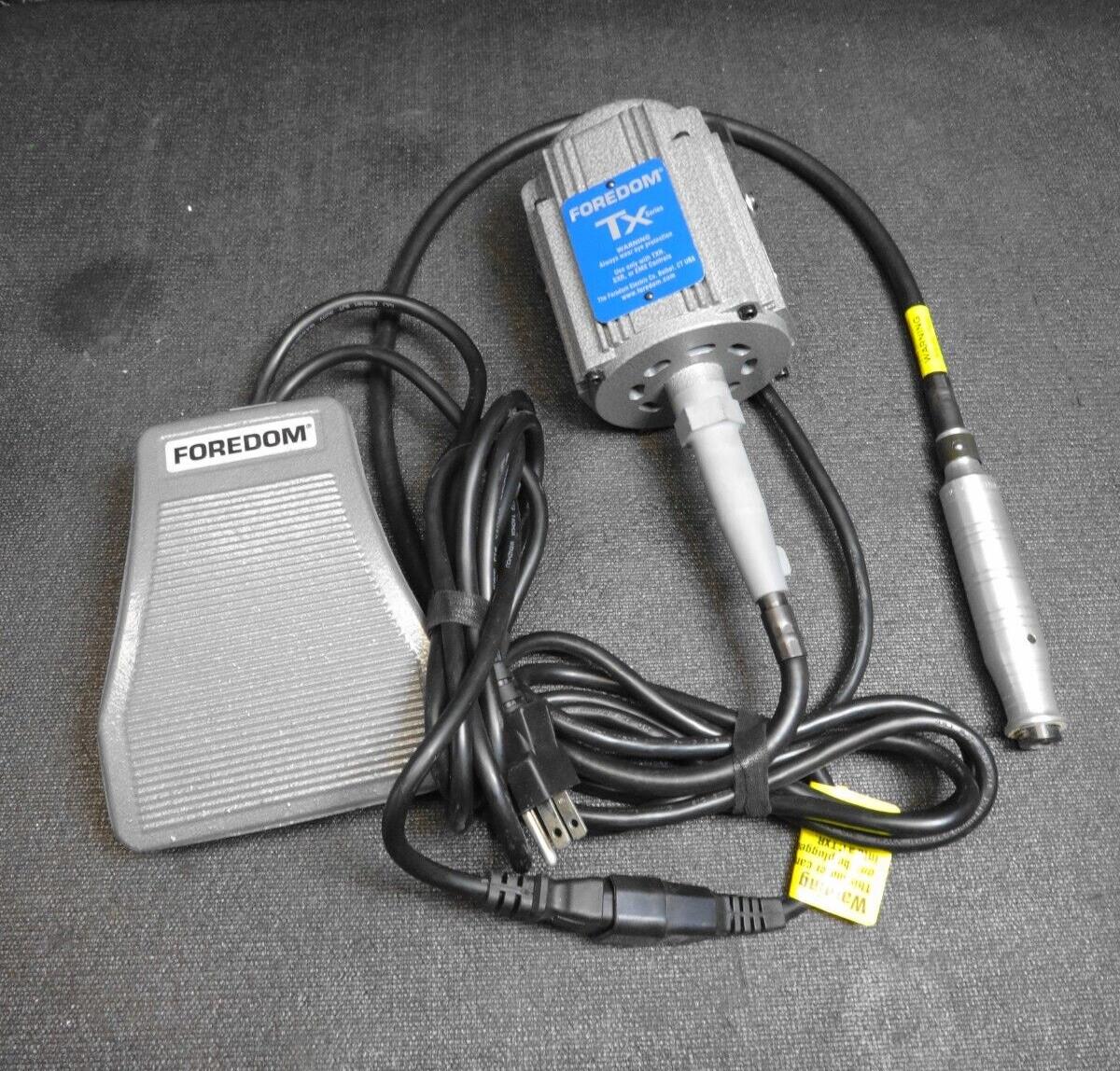 FOREDOM M.TX-TXR TX FLEX SHAFT & TXR SPEED CONTROL 1/3HP PERMANENT MAGNET TORQUE