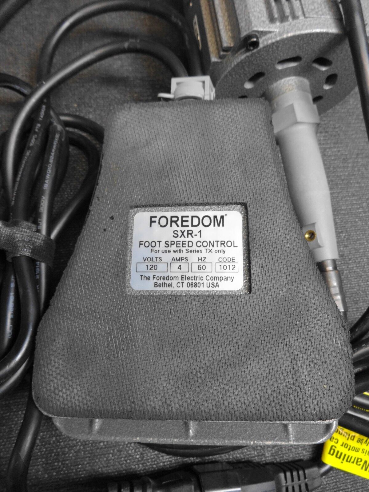 FOREDOM M.TX-TXR TX FLEX SHAFT & TXR SPEED CONTROL 1/3HP PERMANENT MAGNET TORQUE