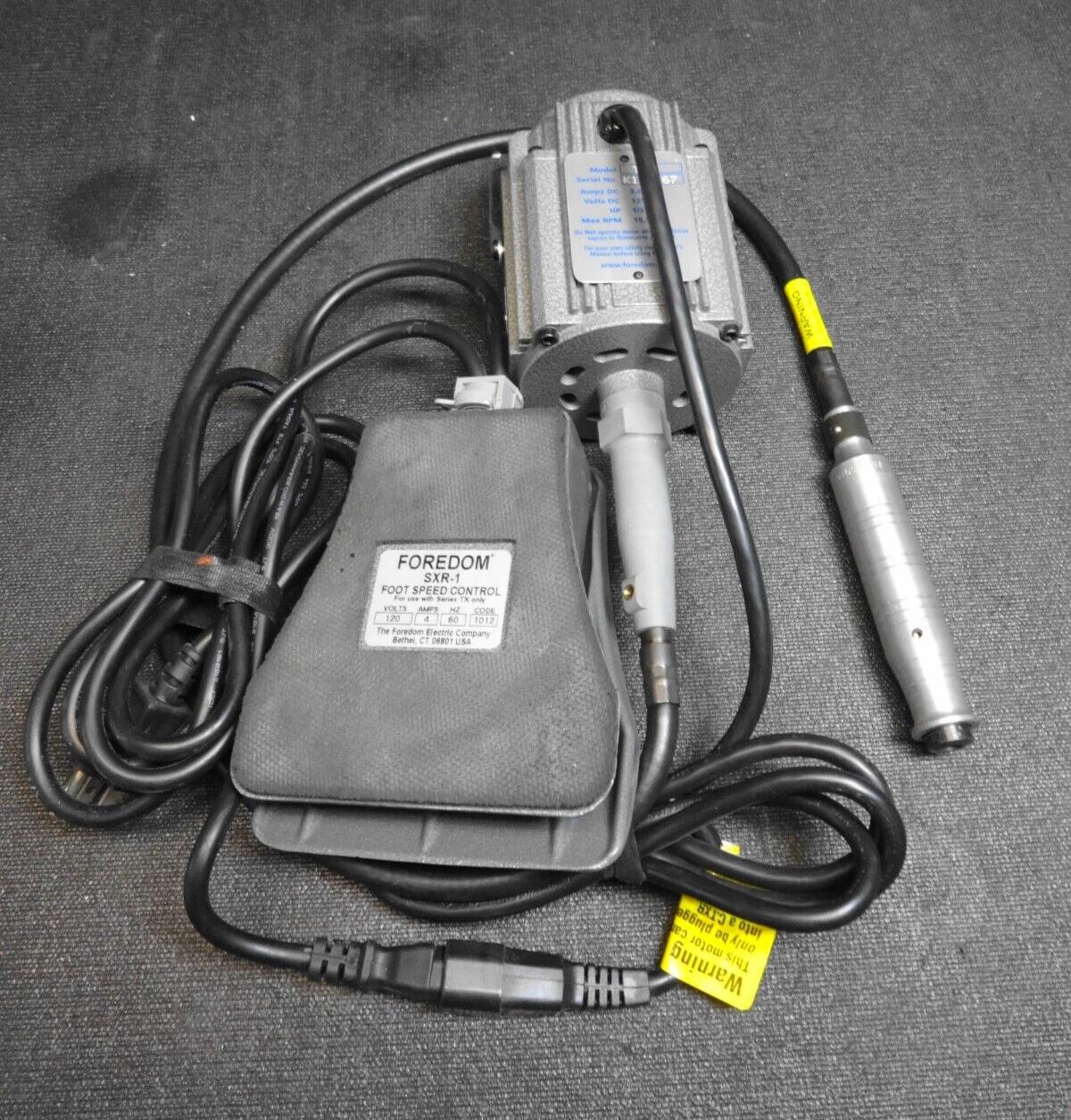 FOREDOM M.TX-TXR TX FLEX SHAFT & TXR SPEED CONTROL 1/3HP PERMANENT MAGNET TORQUE