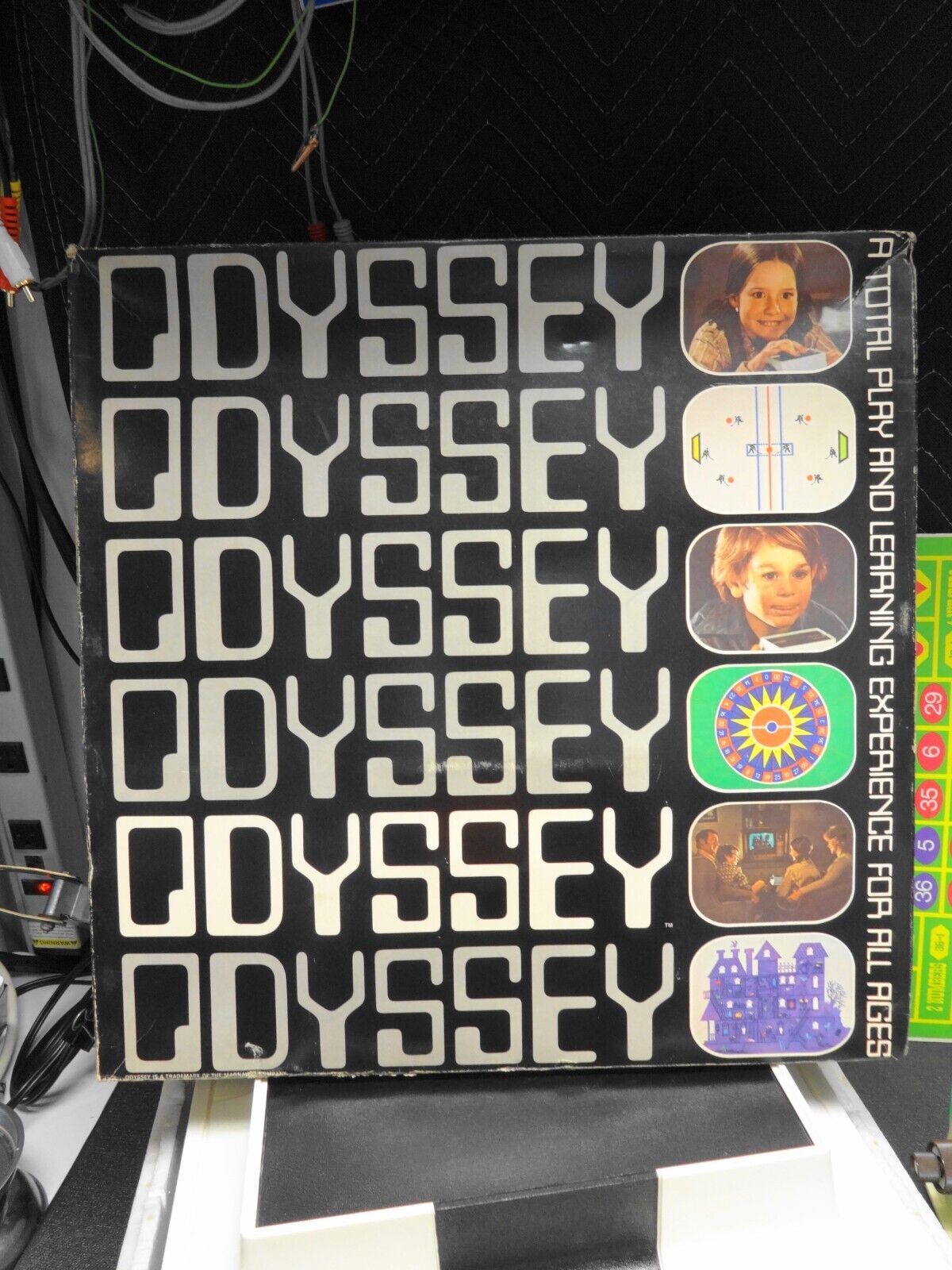1972 Magnavox Odyssey TESTED 1st Run ITL200 Rare Console & Baseball - *SERVICED*
