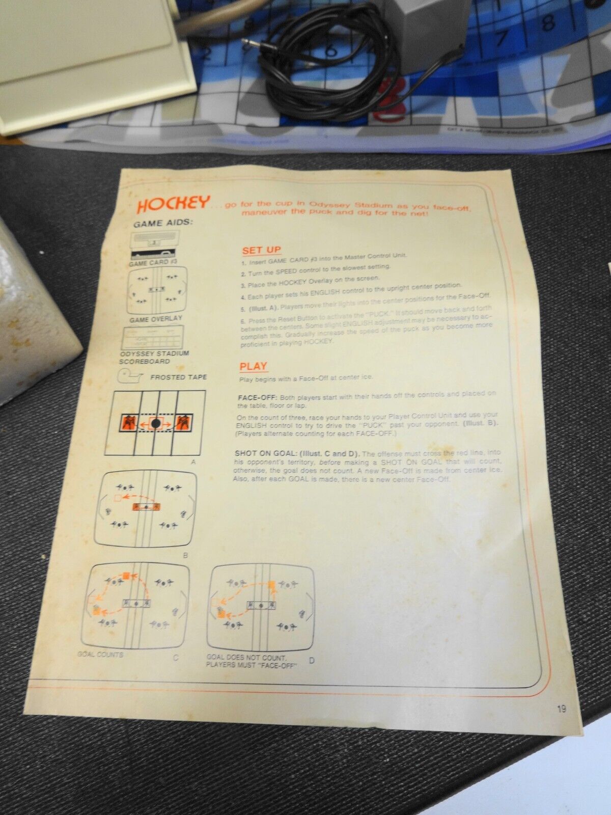 1972 Magnavox Odyssey TESTED 1st Run ITL200 Rare Console & Baseball - *SERVICED*