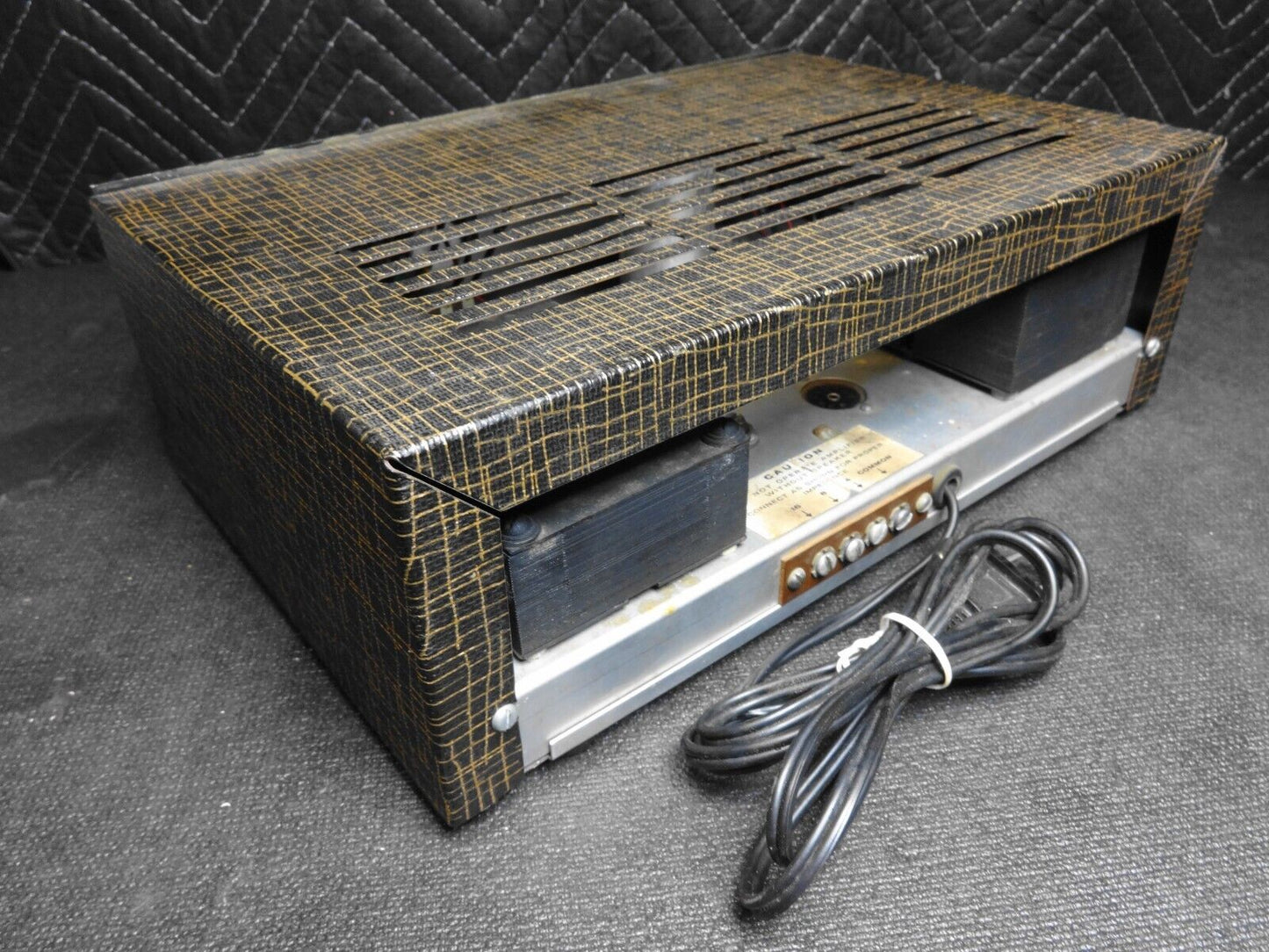 Vintage Heathkit Model EA2 Mono Vacuum Tube Amplifier 6BQ5 Amp