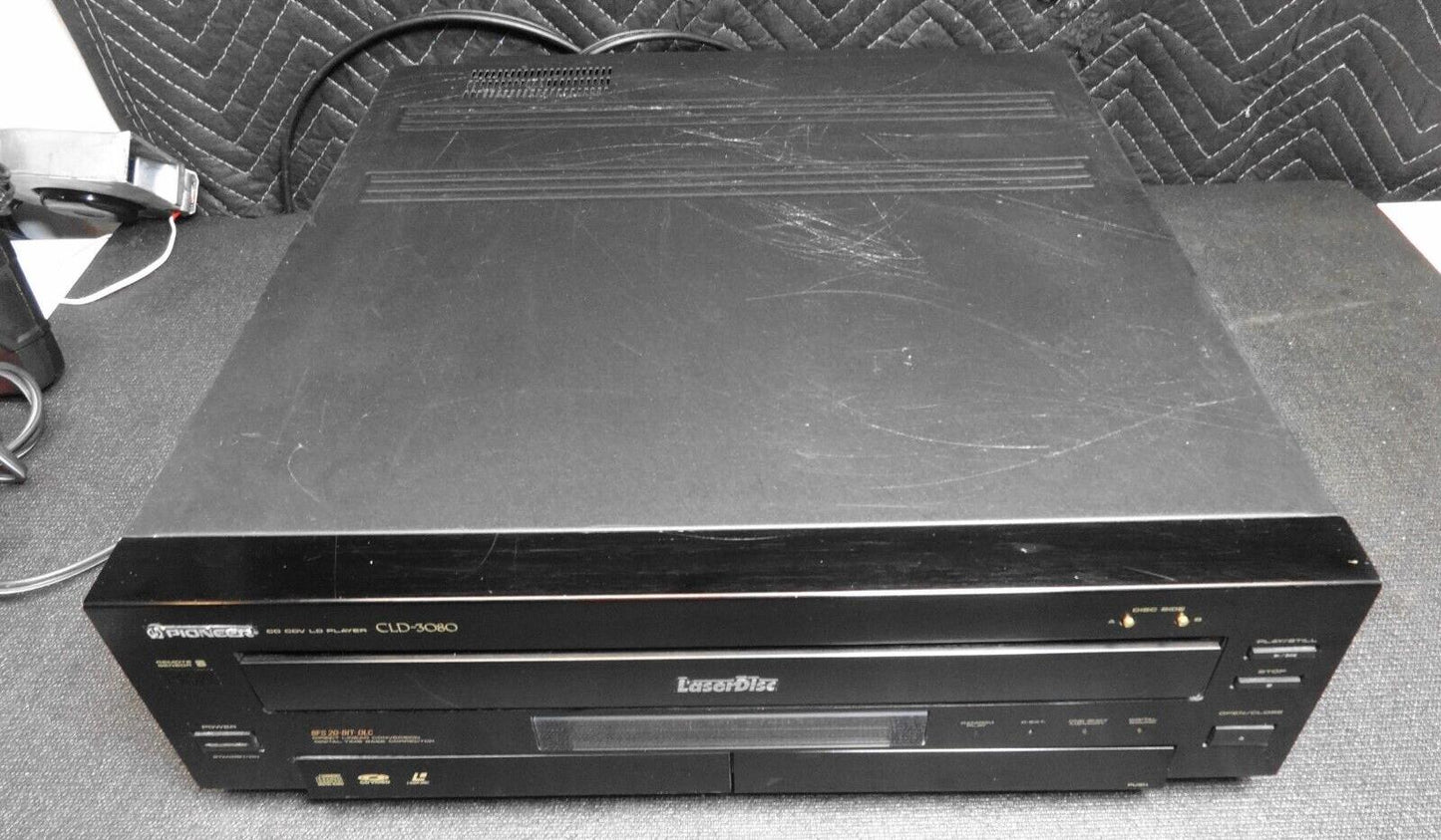 Pioneer CLD-3080 LaserDisc CD CDV LD Player - *SERVICED*