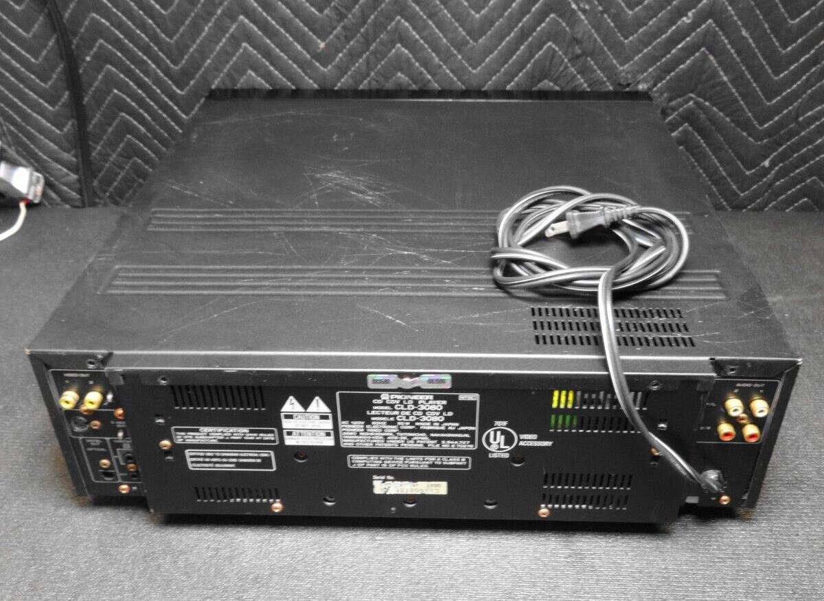 Pioneer CLD-3080 LaserDisc CD CDV LD Player - *SERVICED*