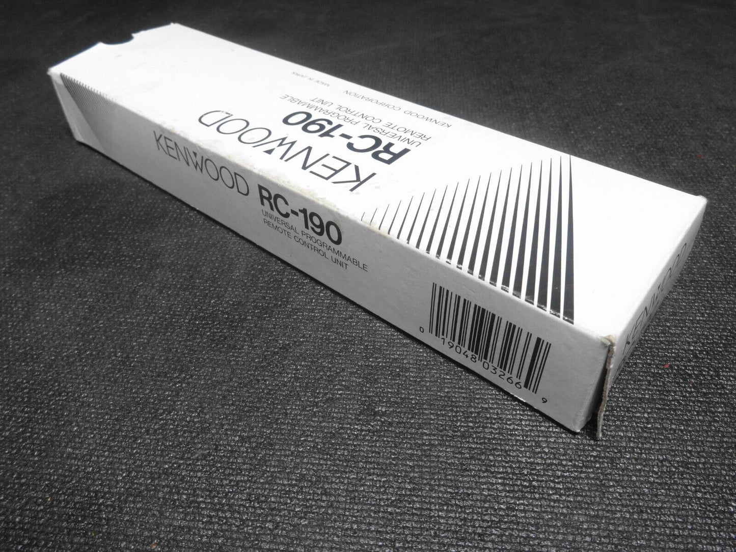 Kenwood Rc-190 Universal Learning Remote Control Kc992 DPR 892 Ka892 Kc922