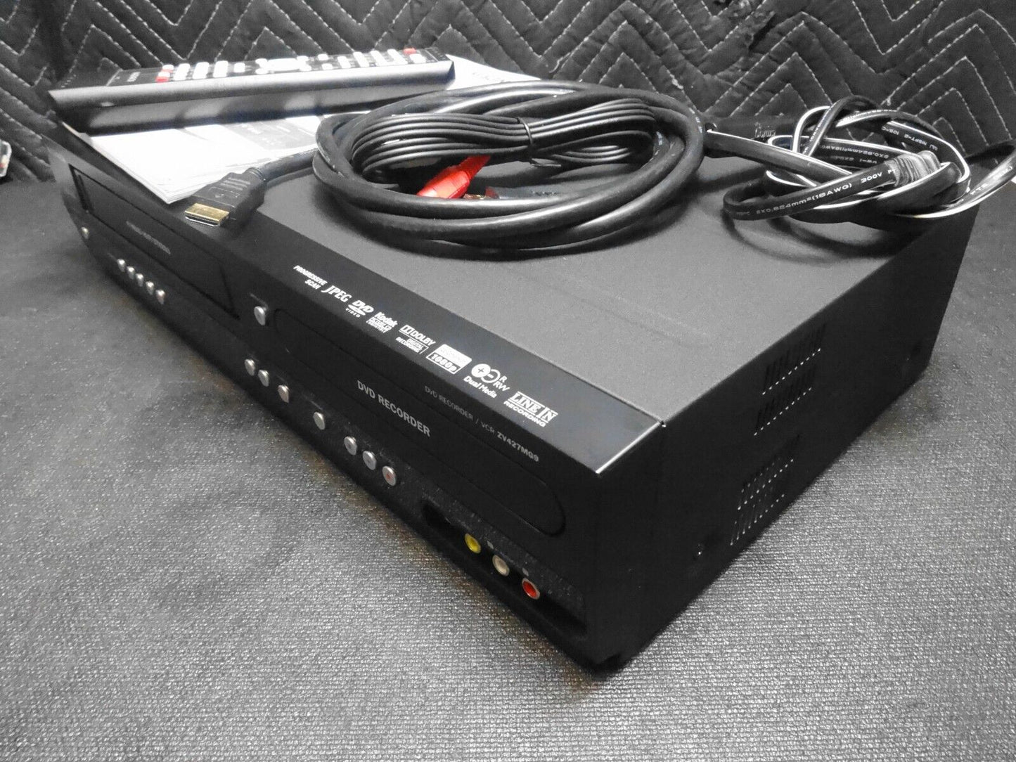 Magnavox ZV427MG9 HDMI DVD Recorder/VCR Combo Dubbing W/ Remote *SERVICED*