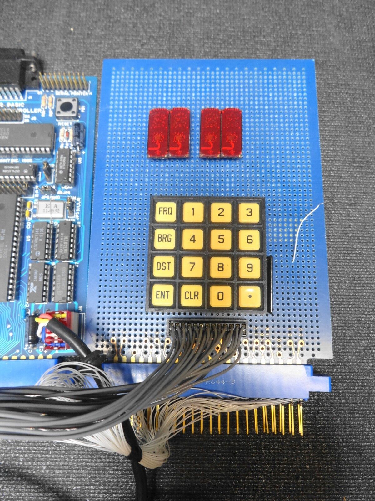 Micromint Basic Computer Controller Board MMZ8 w/ Project Board, Sockets & Power