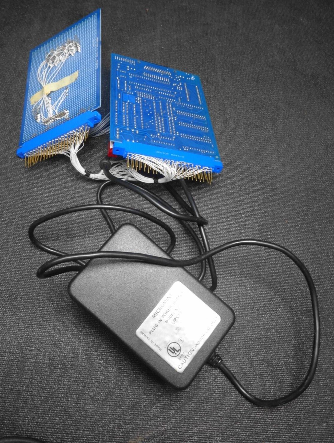 Micromint Basic Computer Controller Board MMZ8 w/ Project Board, Sockets & Power