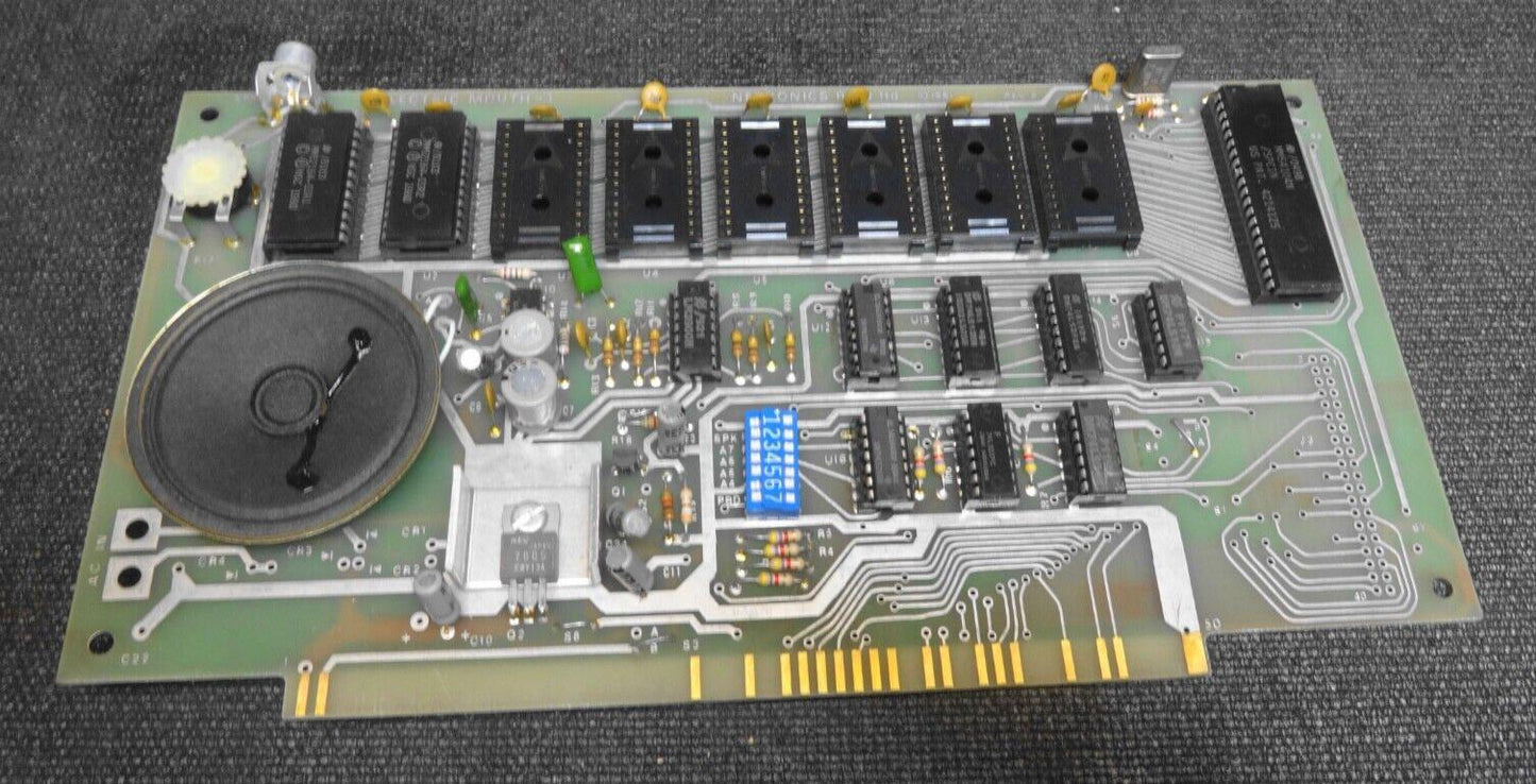 RARE NETRONICS R&D LTD 1981 S100 / TRS 80 ELECTRIC MOUTH - 1