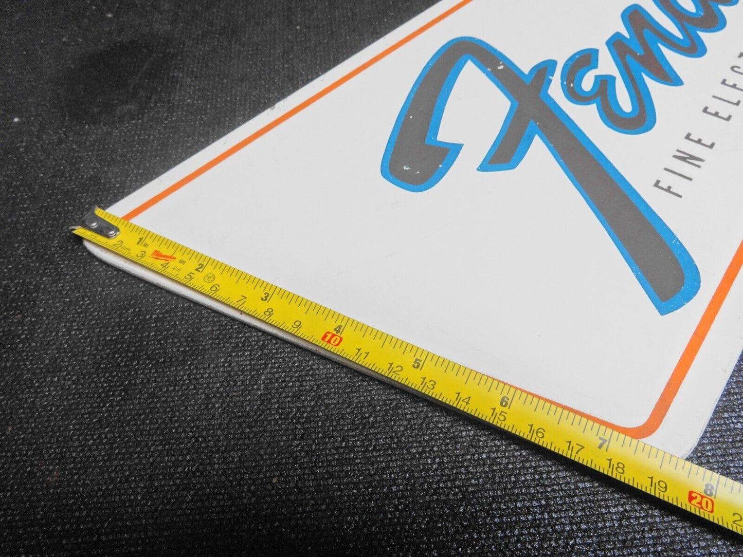 Rare VINTAGE 1964 FENDER Dealer Stand - Sign