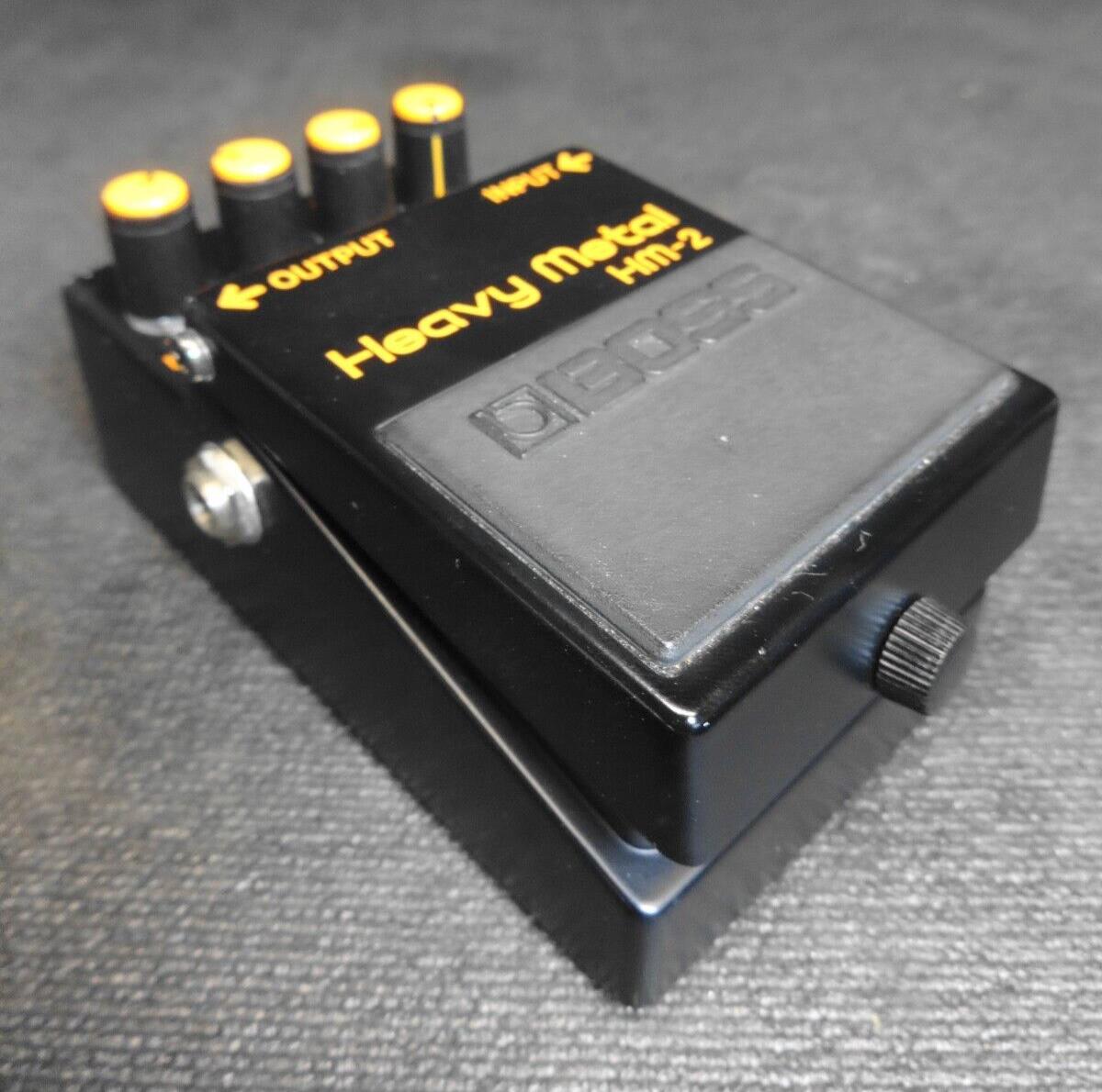 BOSS HM-2 Heavy Metal 1985 Vintage Guitar Effects Pedal Made in Japan