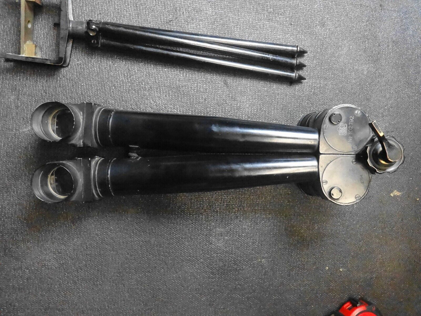 WWII Japanese Artillery NIKKO 8X6 Degree Field TRENCH Binoculars