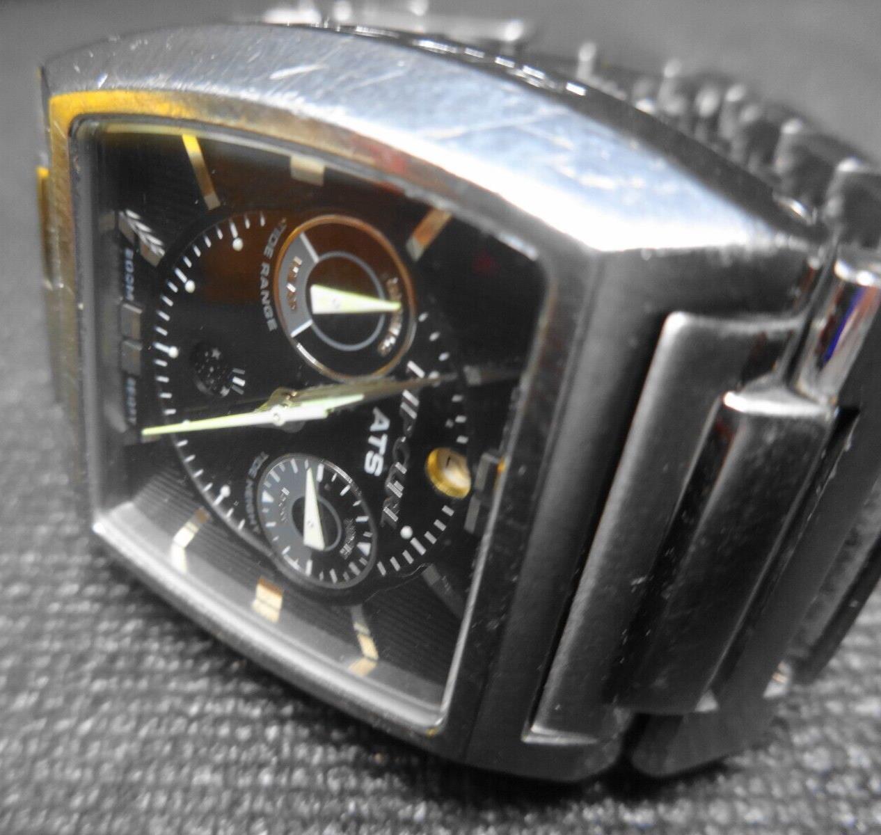 Vintage Mens RIP CURL Core ATS Tidemaster w/Tide & Moon Phase - Swiss Watch