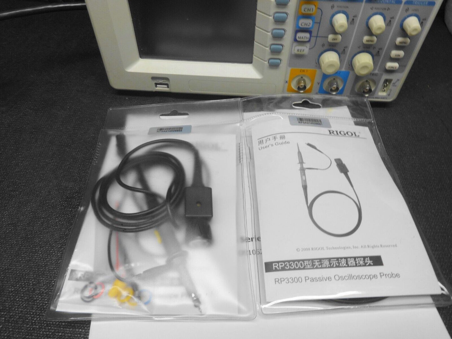 RIGOL DS1202CA 2 Channel 200MHz 2GSa/s Digital Oscilloscope