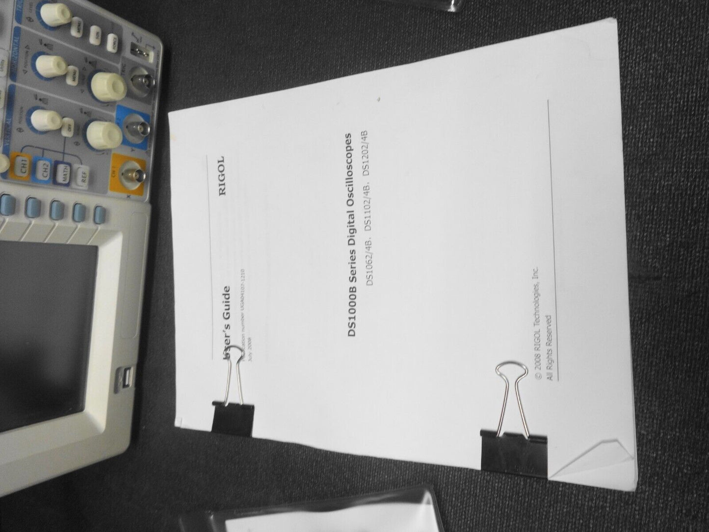 RIGOL DS1202CA 2 Channel 200MHz 2GSa/s Digital Oscilloscope