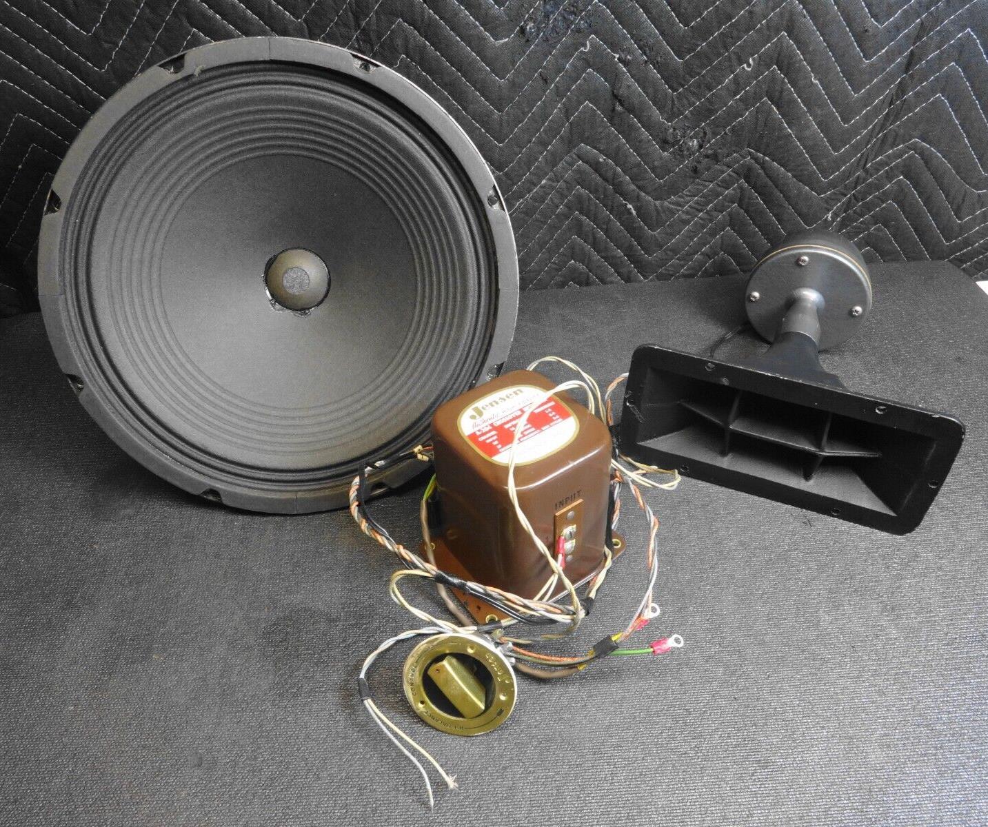 16 ohm Jensen ST-912 12", RP-102 Horn, RP-105 Driver, A-204 Crossover Attenuator