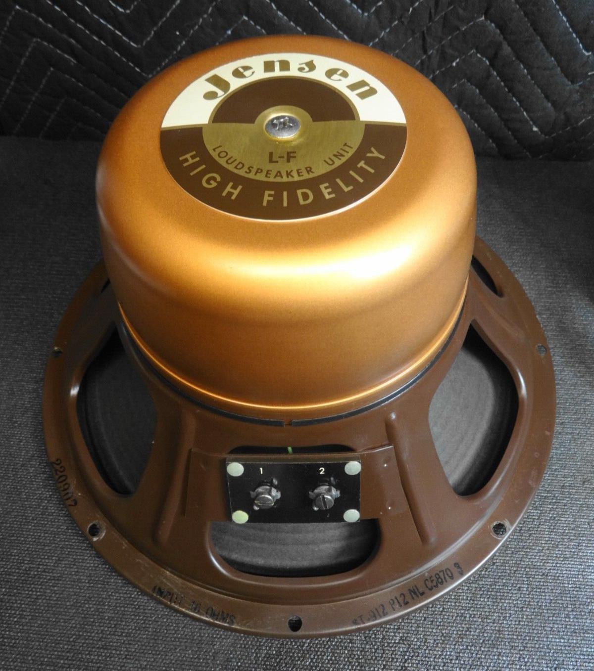 16 ohm Jensen ST-912 12", RP-102 Horn, RP-105 Driver, A-204 Crossover Attenuator