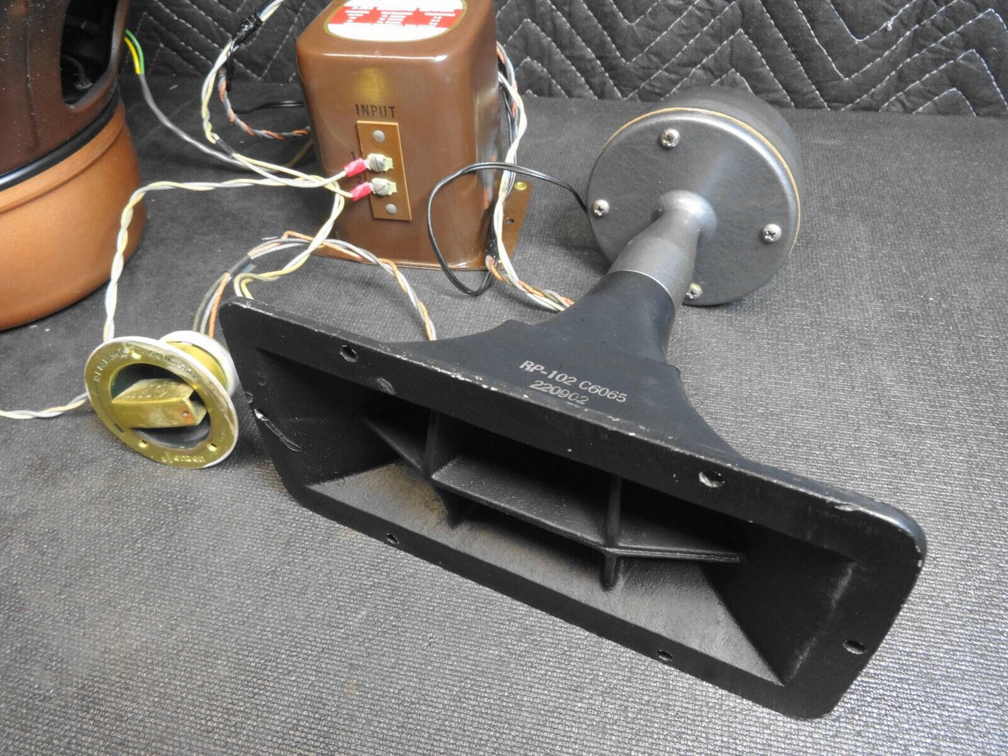 16 ohm Jensen ST-912 12", RP-102 Horn, RP-105 Driver, A-204 Crossover Attenuator