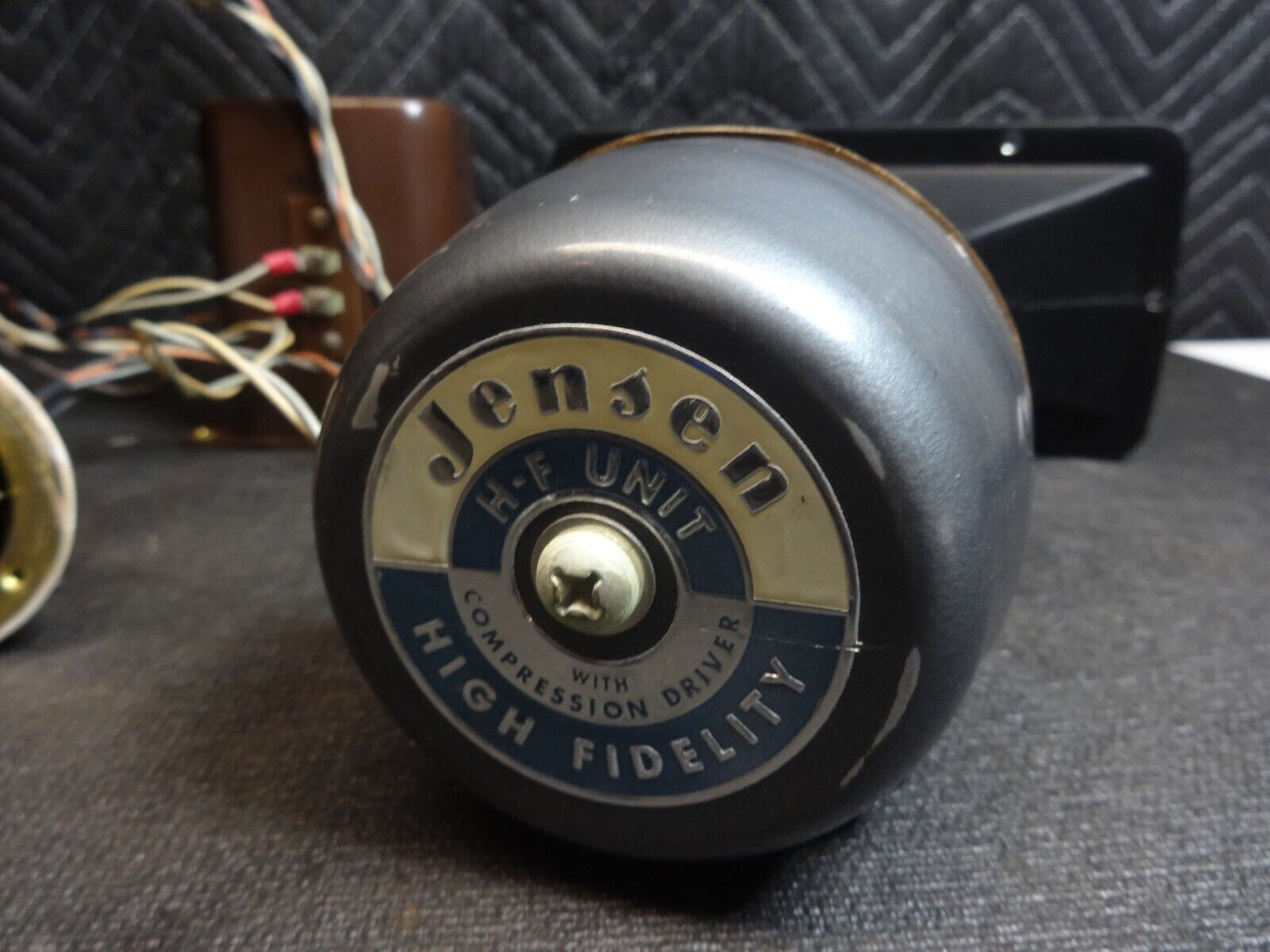 16 ohm Jensen ST-912 12", RP-102 Horn, RP-105 Driver, A-204 Crossover Attenuator