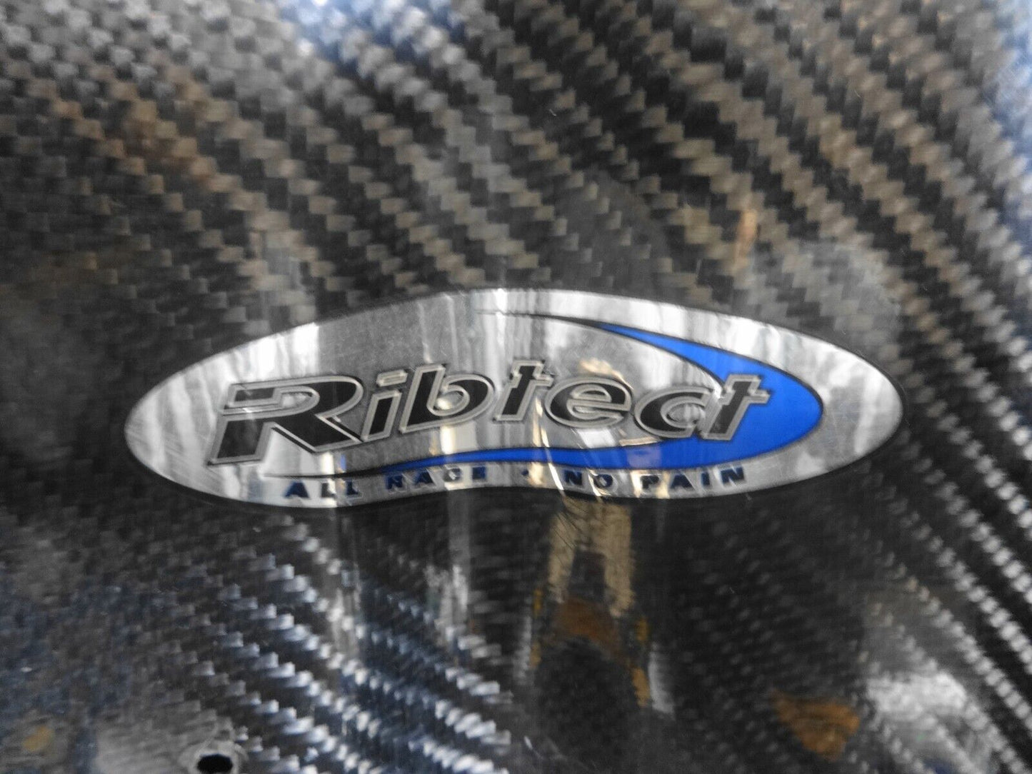 Ribtect Carbon Fiber Go Kart Racing Seat - Size Adult Large Tall (LT)