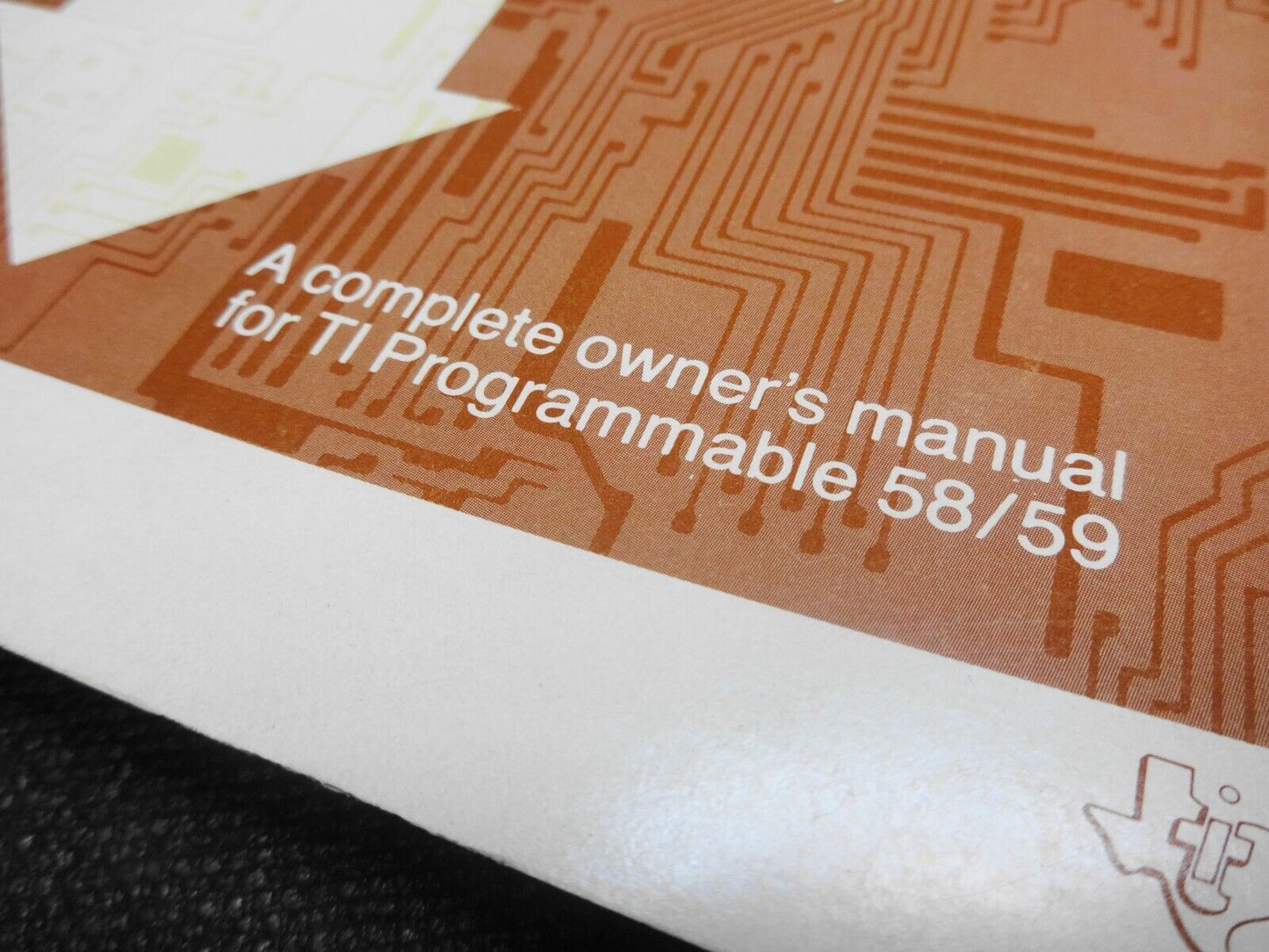 Ti Programmable Calculator 58/59 Personal Programming Manual Vintage 1977