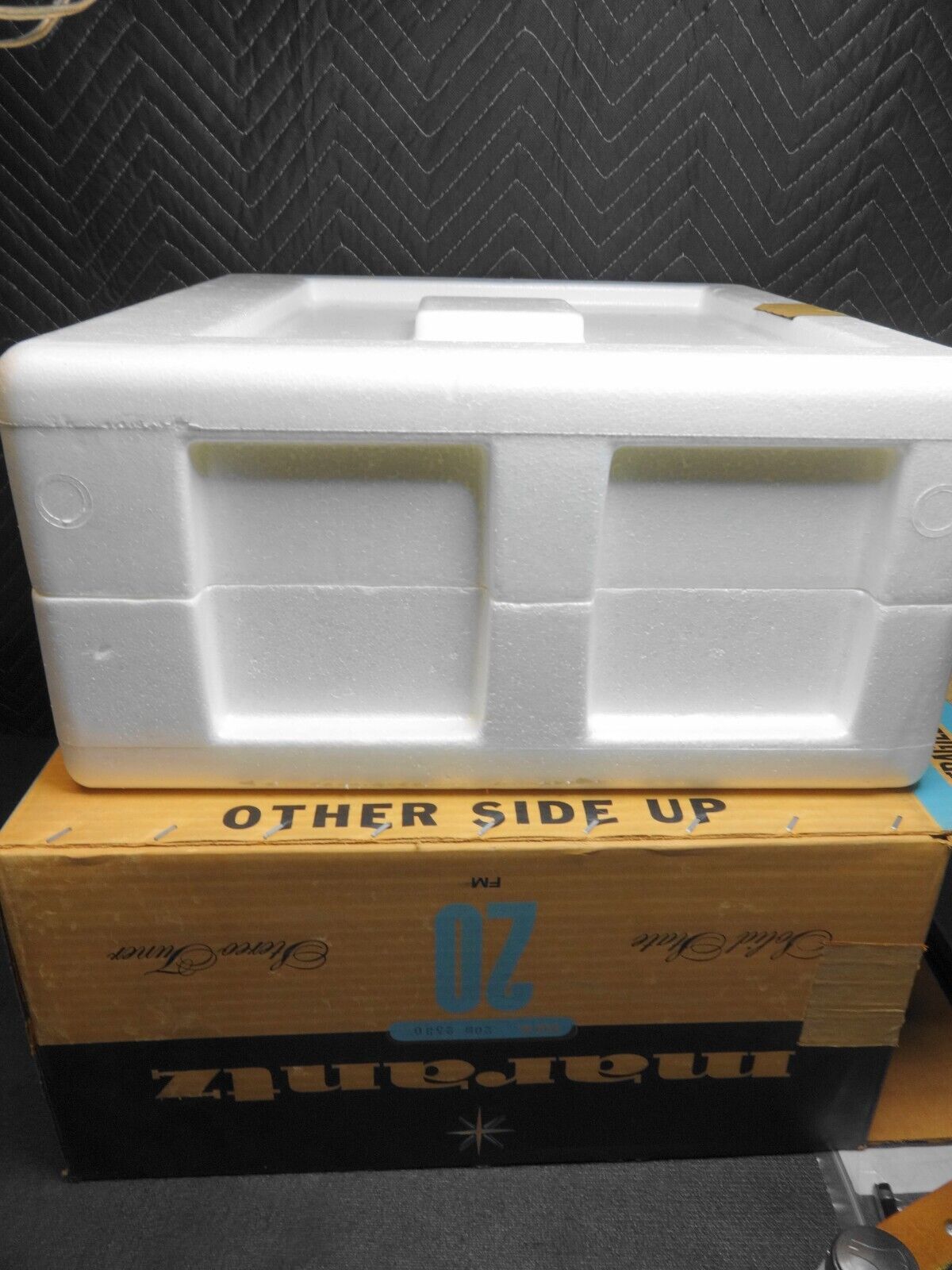 Marantz Model 20 Stereo Tuner Original Boxes (Boxes Only) w/ Packing Insert