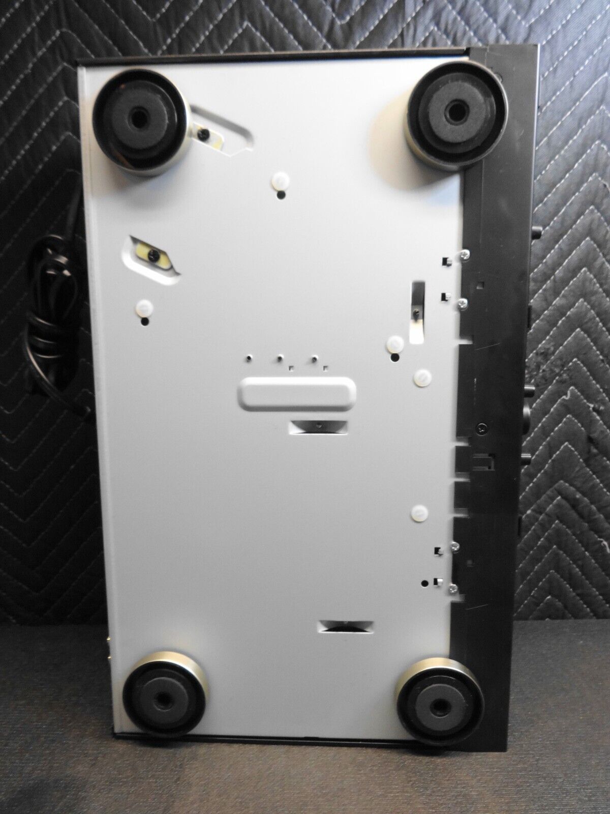 TEAC W-1200 - Double Cassette Deck - Black w/ Remote & Manual in Original Box