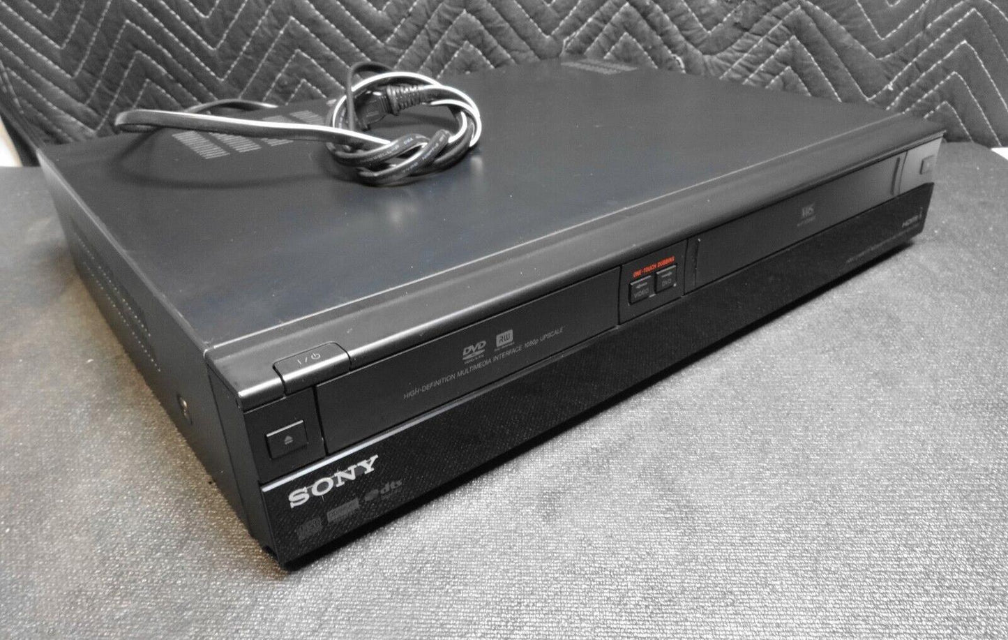 Sony RDR-VX535 VHS VCR/ DVD Recorder HDMI Upscale (No Remote) *SERVICED*