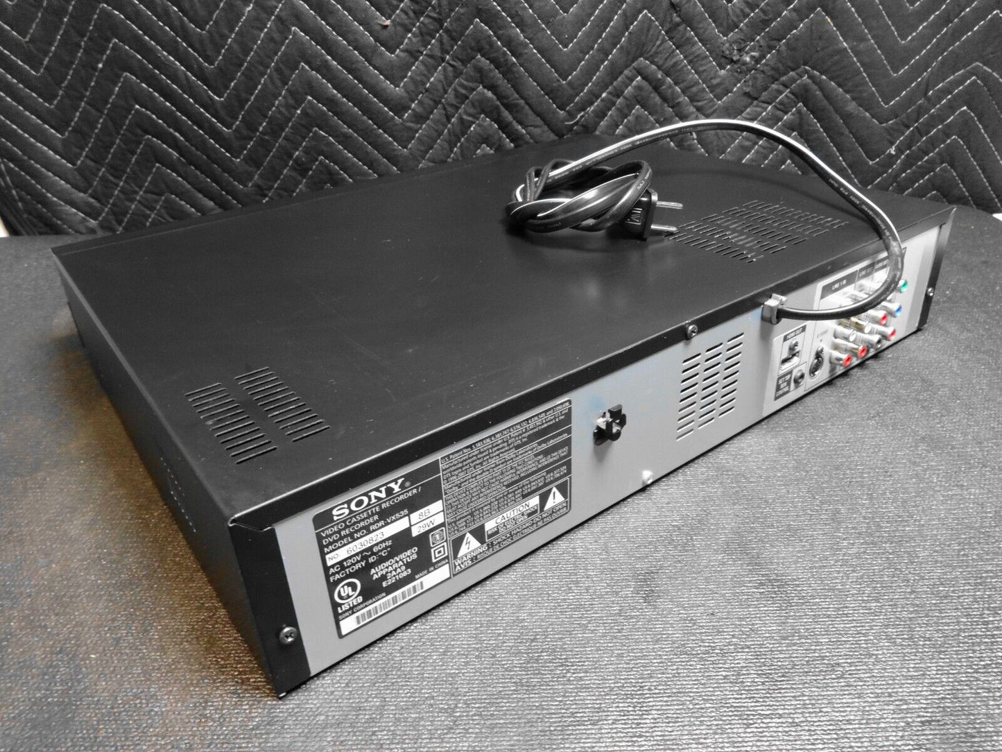 Sony RDR-VX535 VHS VCR/ DVD Recorder HDMI Upscale (No Remote) *SERVICED*