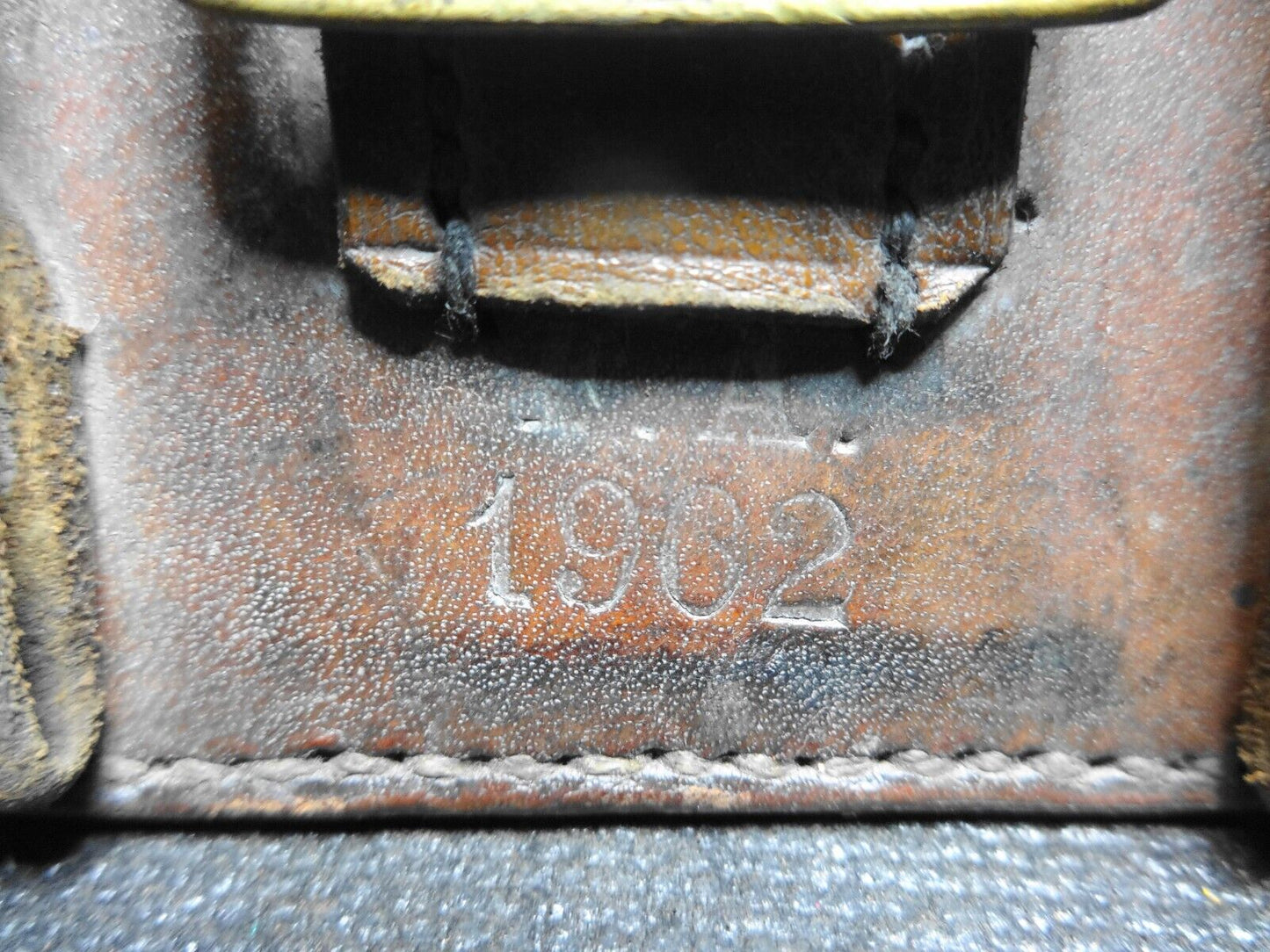 WW1 IMPERIAL GERMAN ARMY LEATHER AMMO POUCH ORIGINAL MAUSER