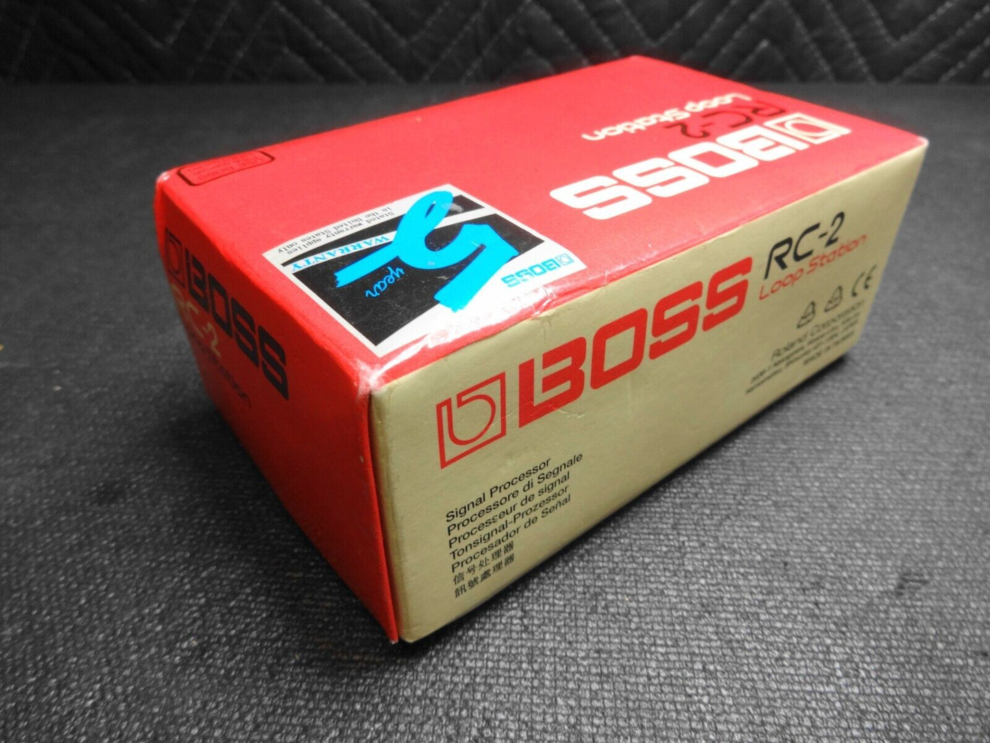 Boss RC-2 Loop Station Looper Guitar Effects Pedal