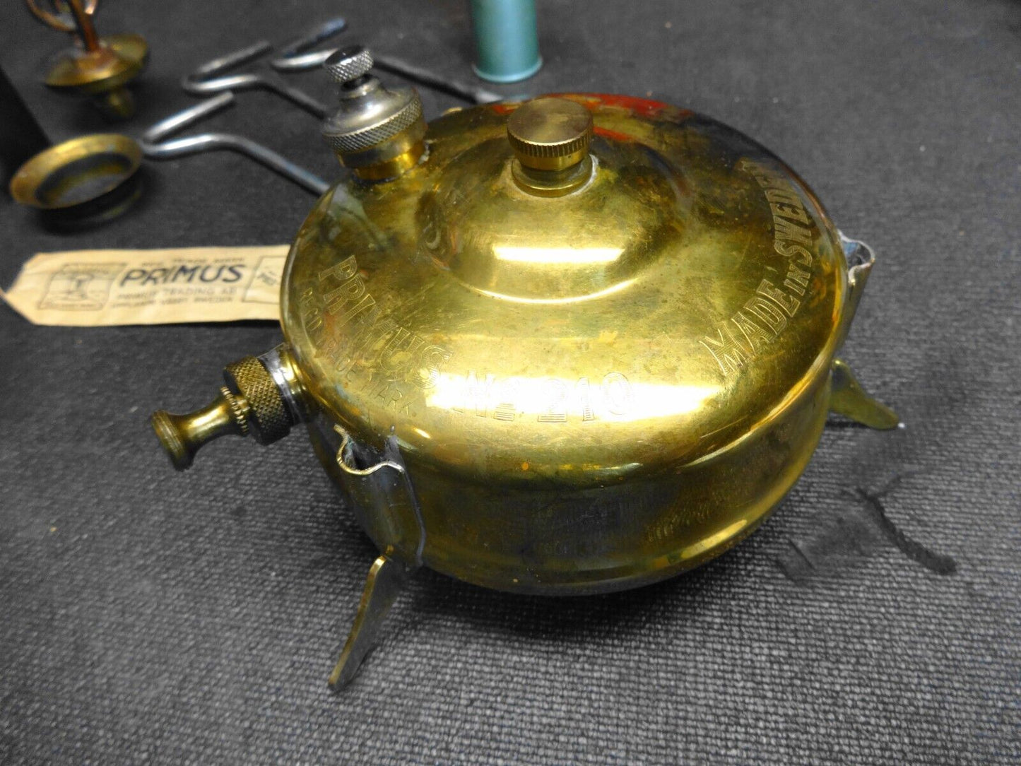 Vintage PRIMUS CAMP STOVE No 210 - Made in Sweden