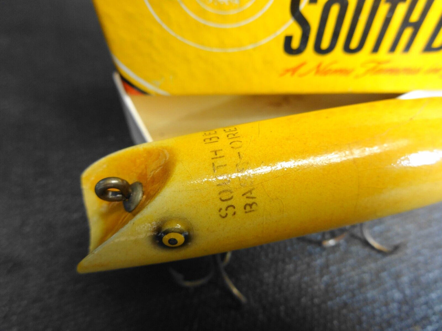VINTAGE SOUTH BEND LURE - BASS ORENO 973 WITH BOX