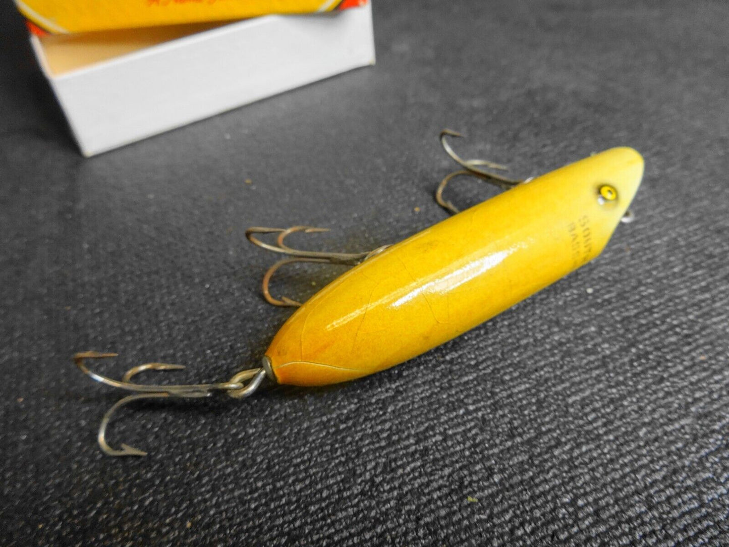 VINTAGE SOUTH BEND LURE - BASS ORENO 973 WITH BOX