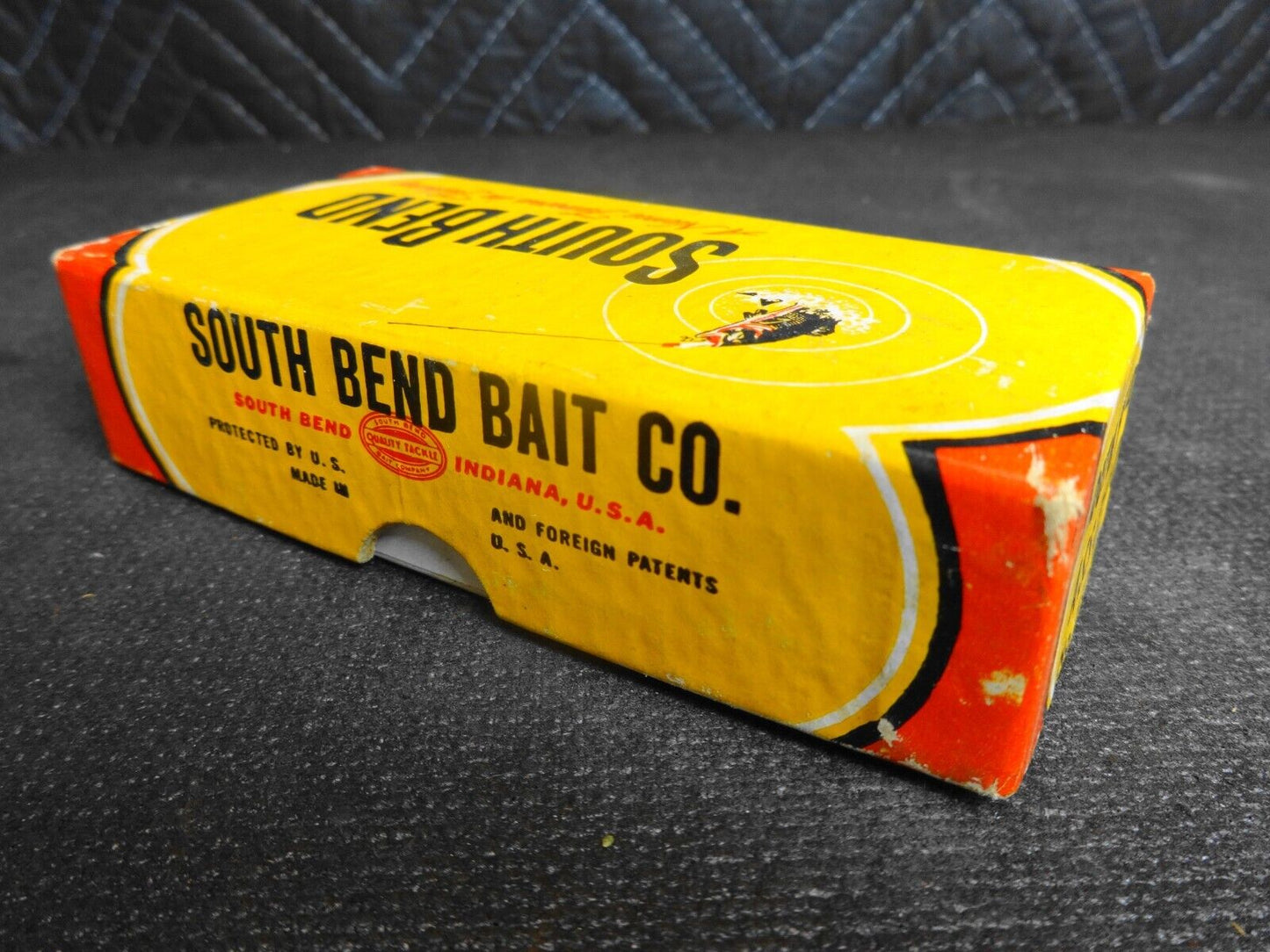 VINTAGE SOUTH BEND LURE - BASS ORENO 973 WITH BOX