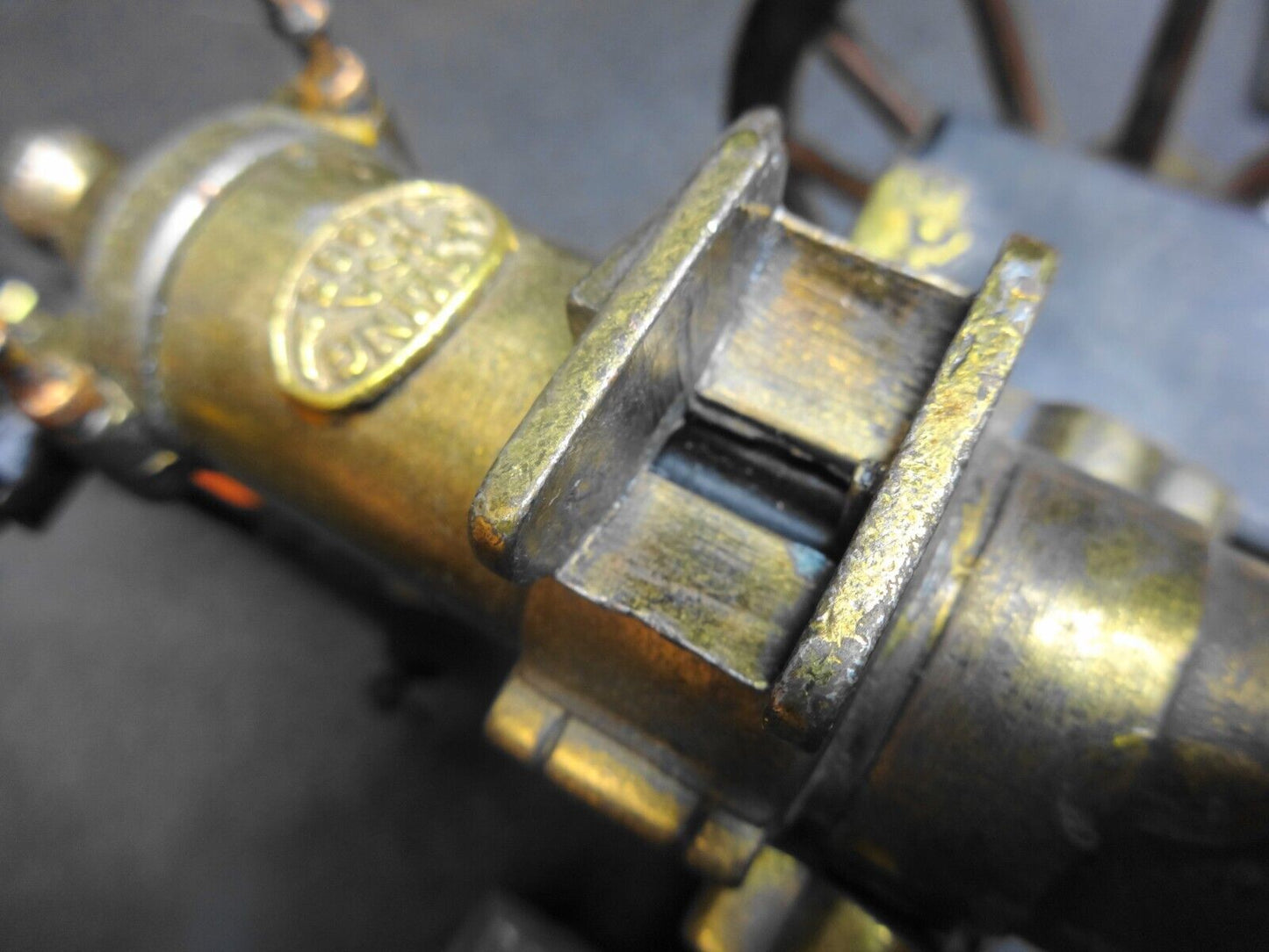 Vintage Mechanical Replica Desktop Artillary GATLING GUN 1883 Hartford Conn.