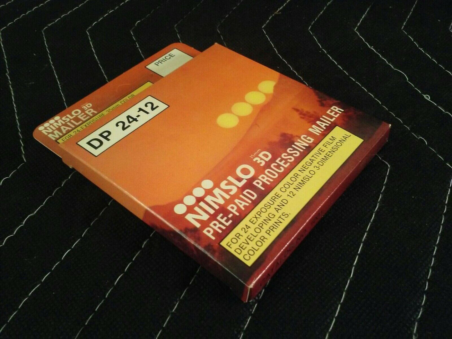 Nimslo 3D Pre-Paid Processing Mailer