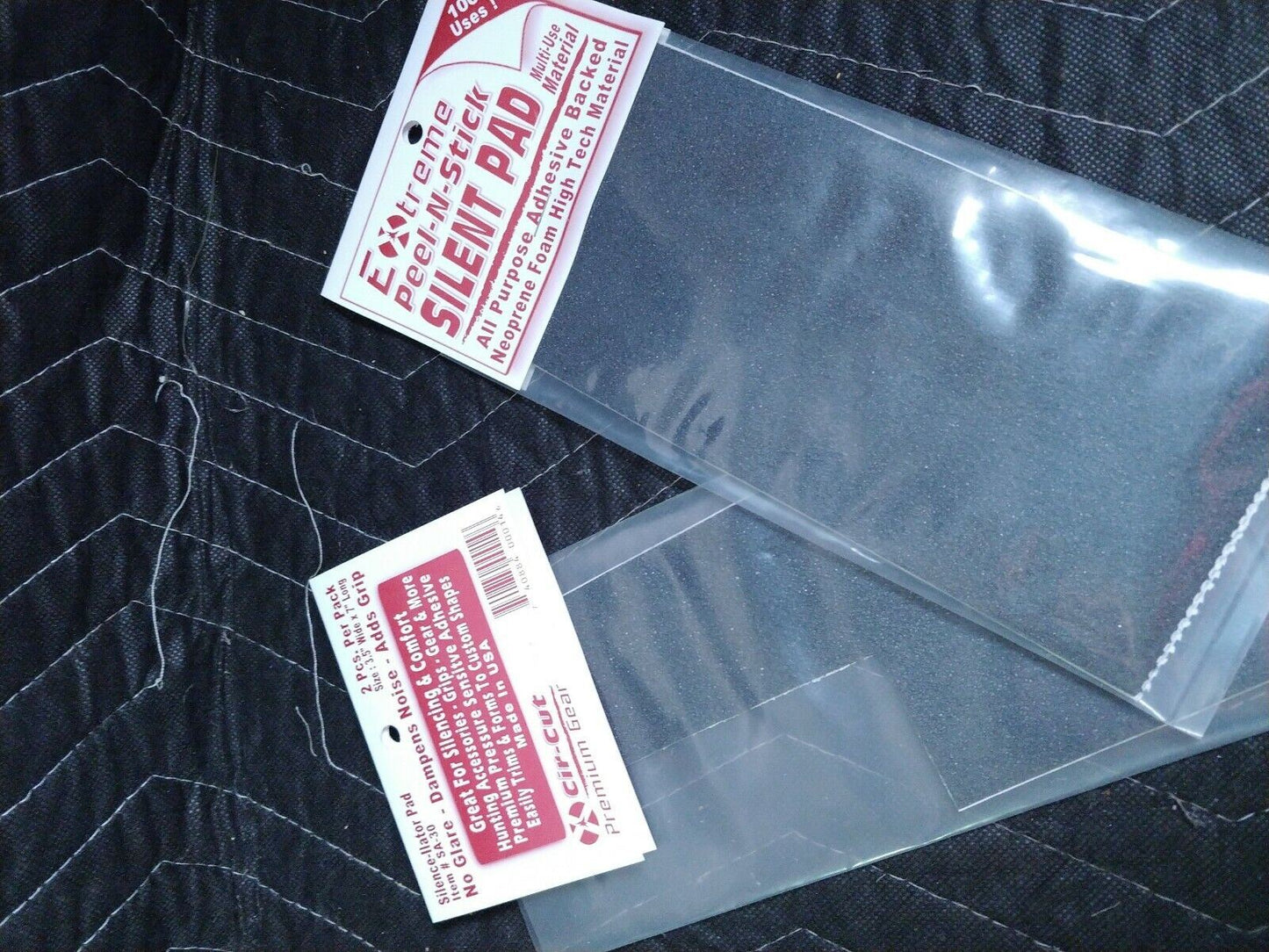 BOW SILENCING Adhesive Neoprene FOAM PAD Material Archery 3 PC PER PACK - QUIET!