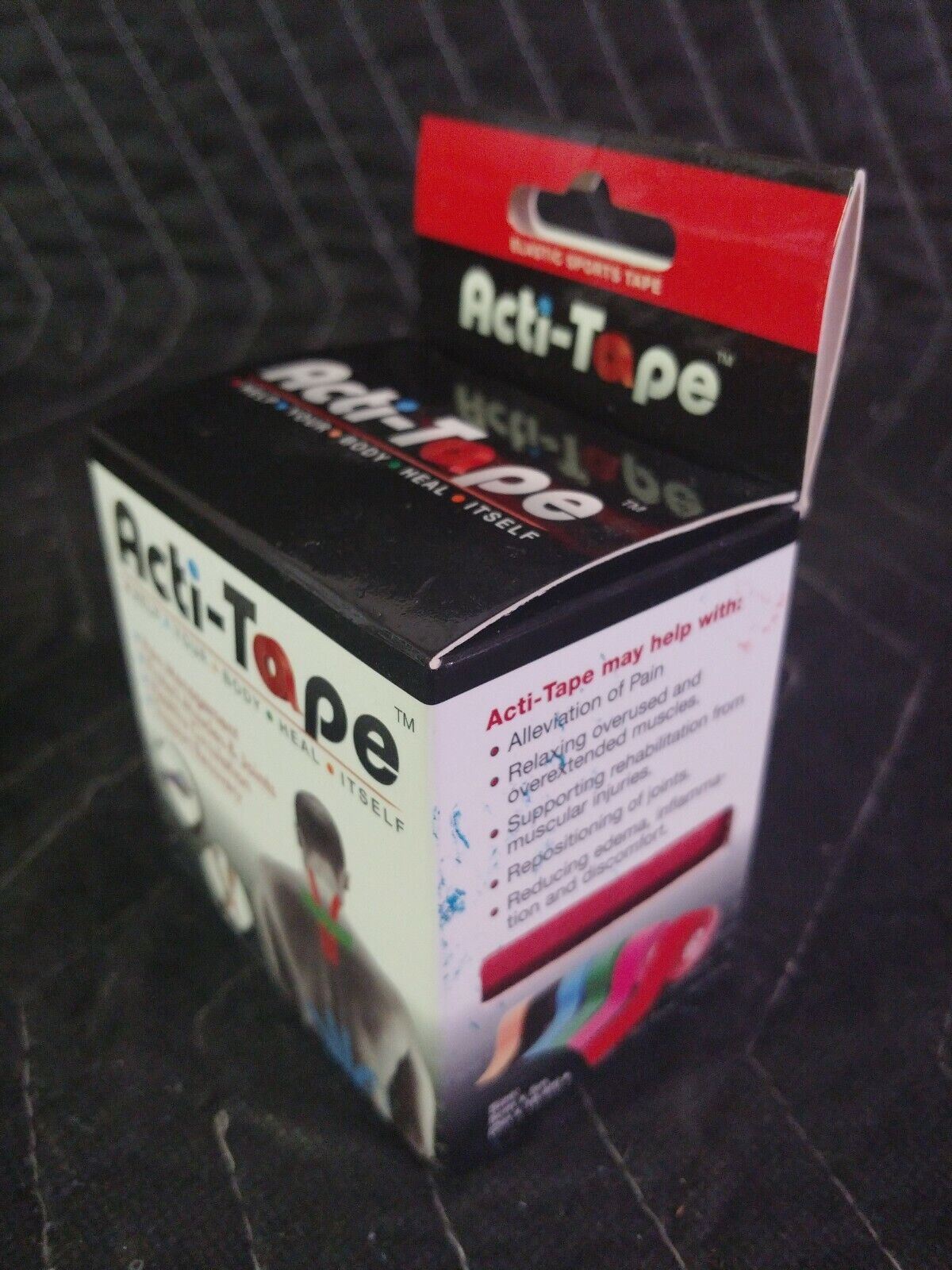 Nutriworks Acti Tape New Red Color Sports Recovery in Box