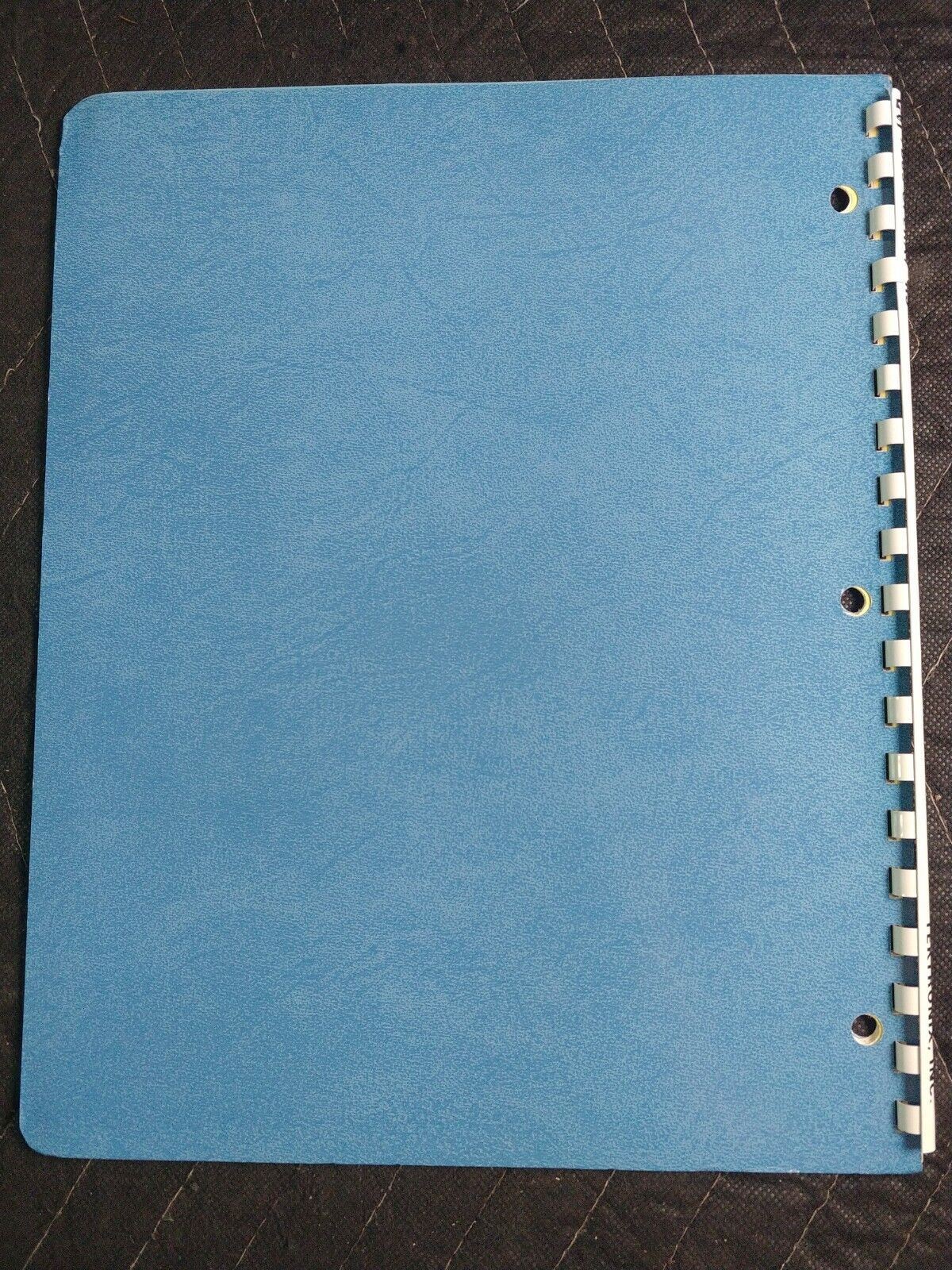 Tektronix 7B85 Delaying Time Base with Options Instruction & Service Manual