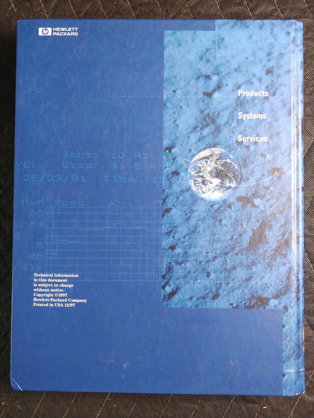 HP 1998 Test and Measurement Catalog Hardcover With Prices