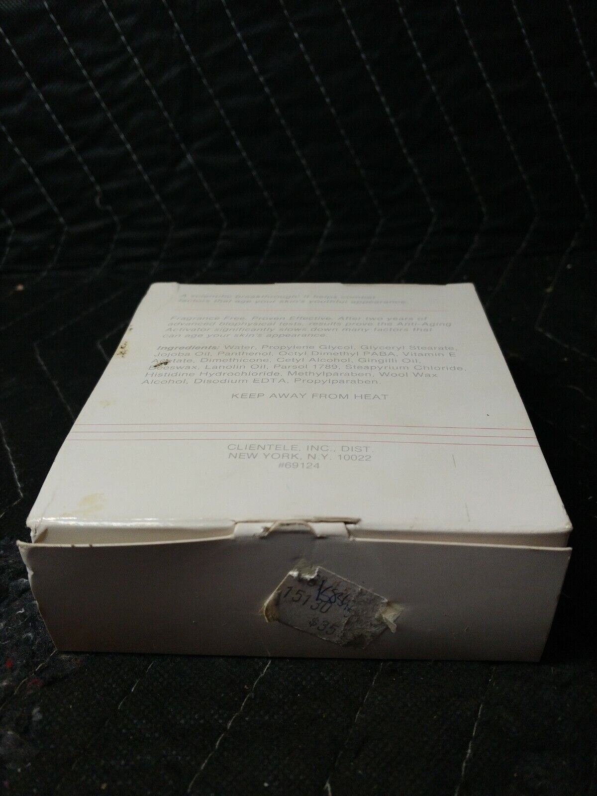 Vintage Clientele Anti-Aging Activator - box of 60 packets NOS