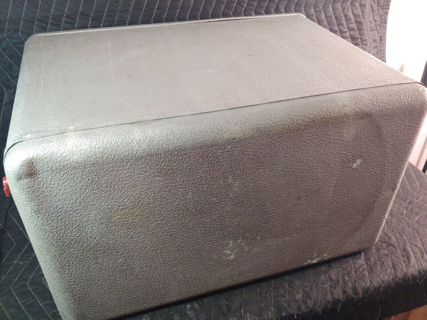 CRONCO COOLER BY CRONSTROMS MGF VINTAGE ALUMINUM TEAK FISH HUNT PICNIC BOAT TRIP